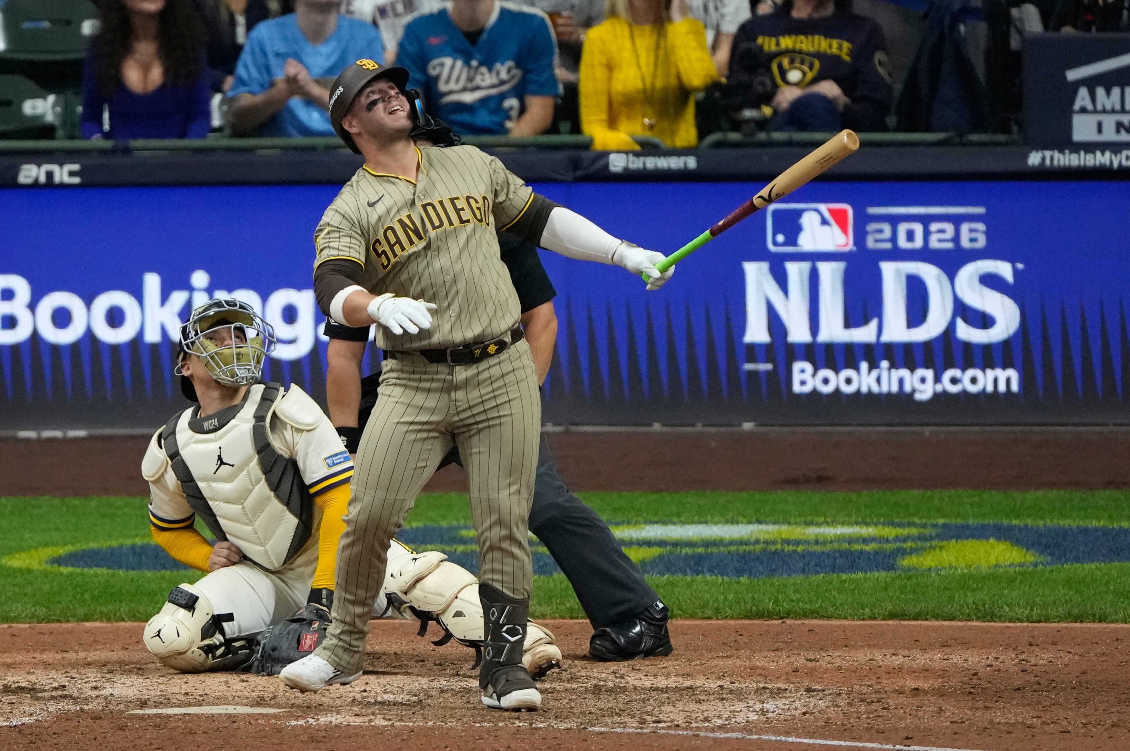 APTOPIX Padres Brewers Baseball