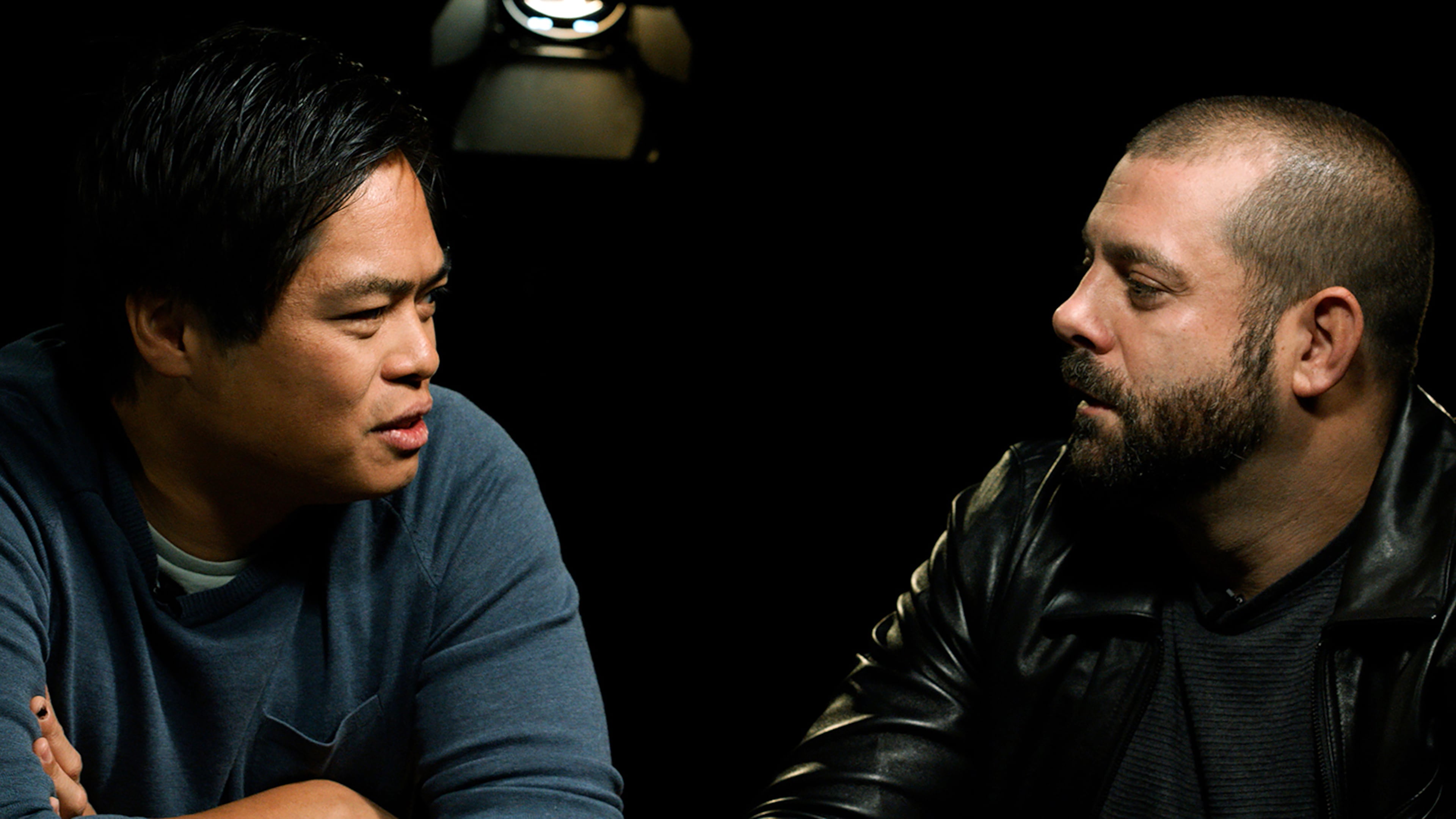 Chef Aaron Phillips (right) has left Lazy Betty, the restaurant he co-founded with chef Ron Hsu (left). (File/AJC)