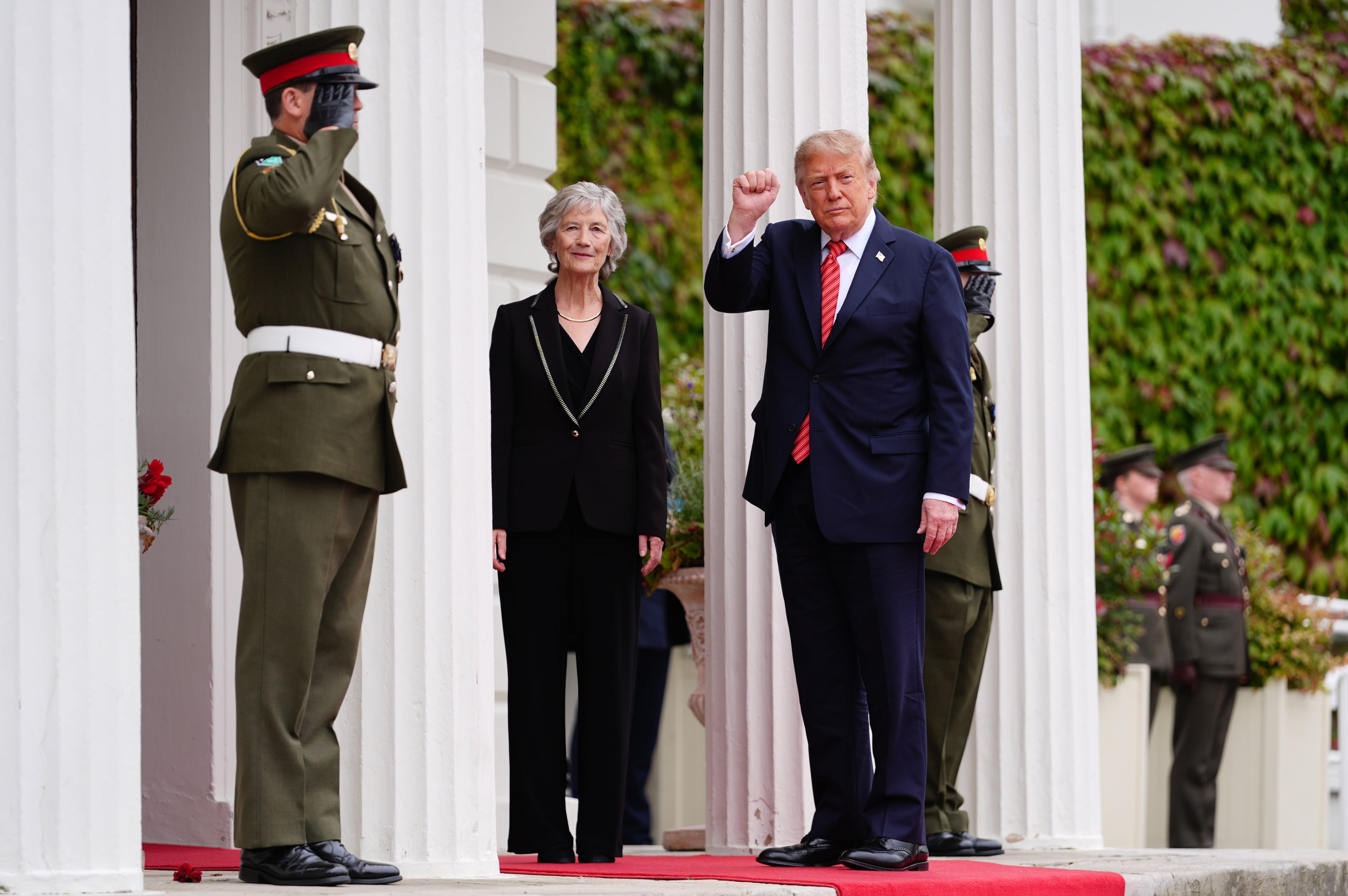 APTOPIX Trump Ireland