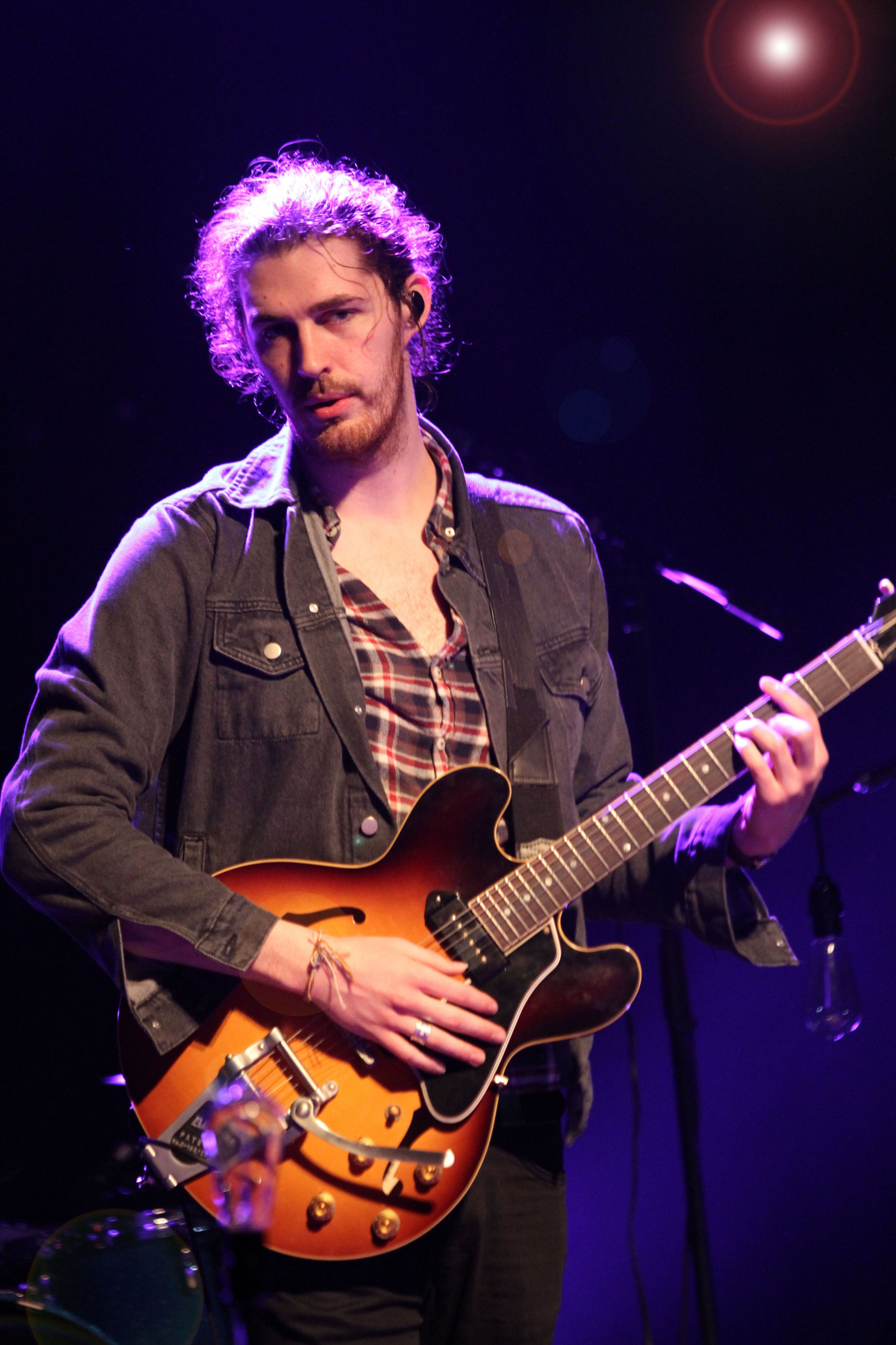 Irish singer-songwriter Andrew Hozier-Byrne, best known as Hozier, played to a sold-out crowd at Variety Playhouse in Atlanta Tuesday, March 10, 2015. The show was a make-up concert from a postponed October 2014 show. He is set to play another Atlanta show at The Tabernacle this week. Robb D. Cohen/RobbsPhotos.com