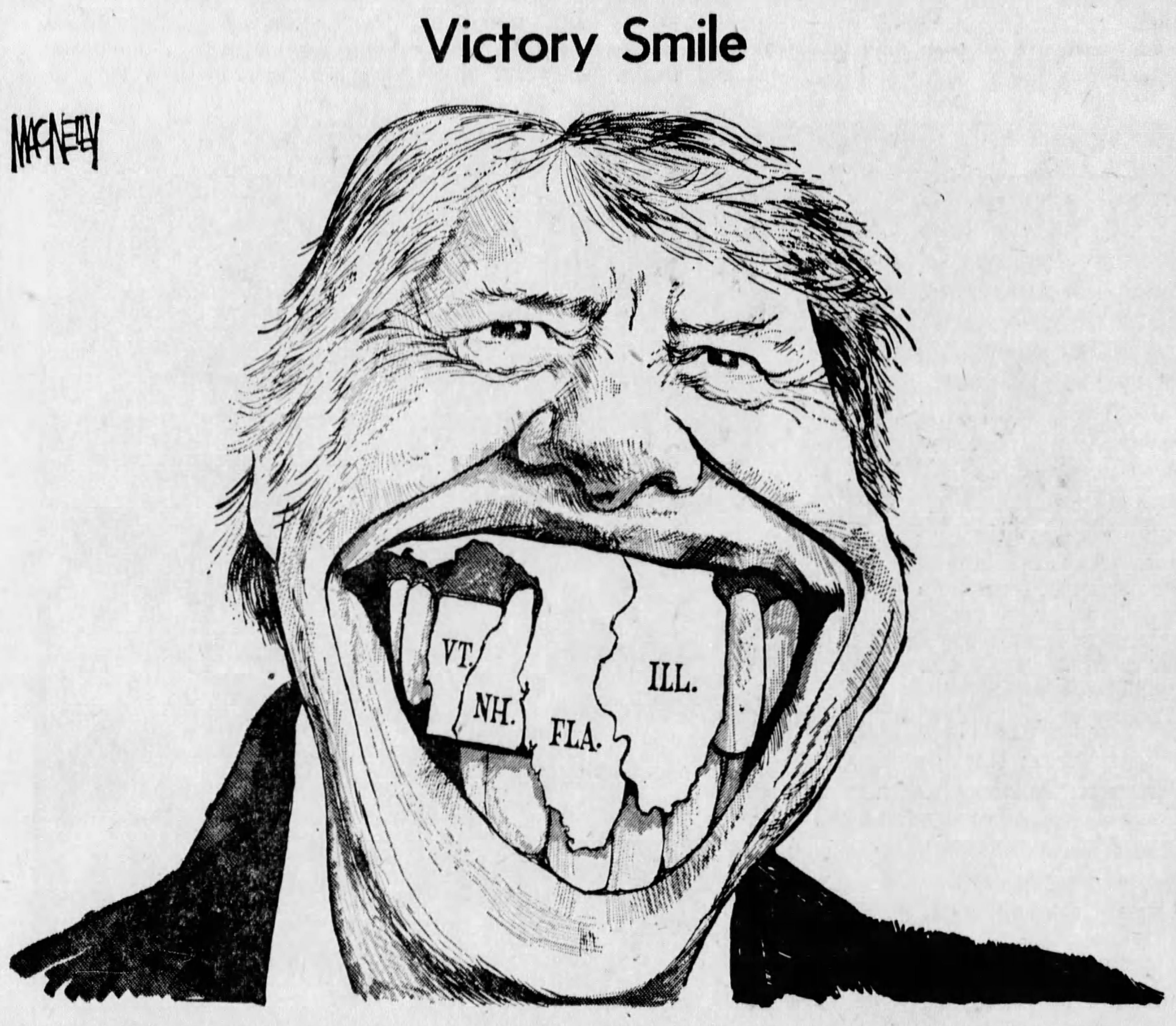 By Jeff MacNelly, Richmond News Leader. Reprinted with permission, Richmond Times Dispatch.