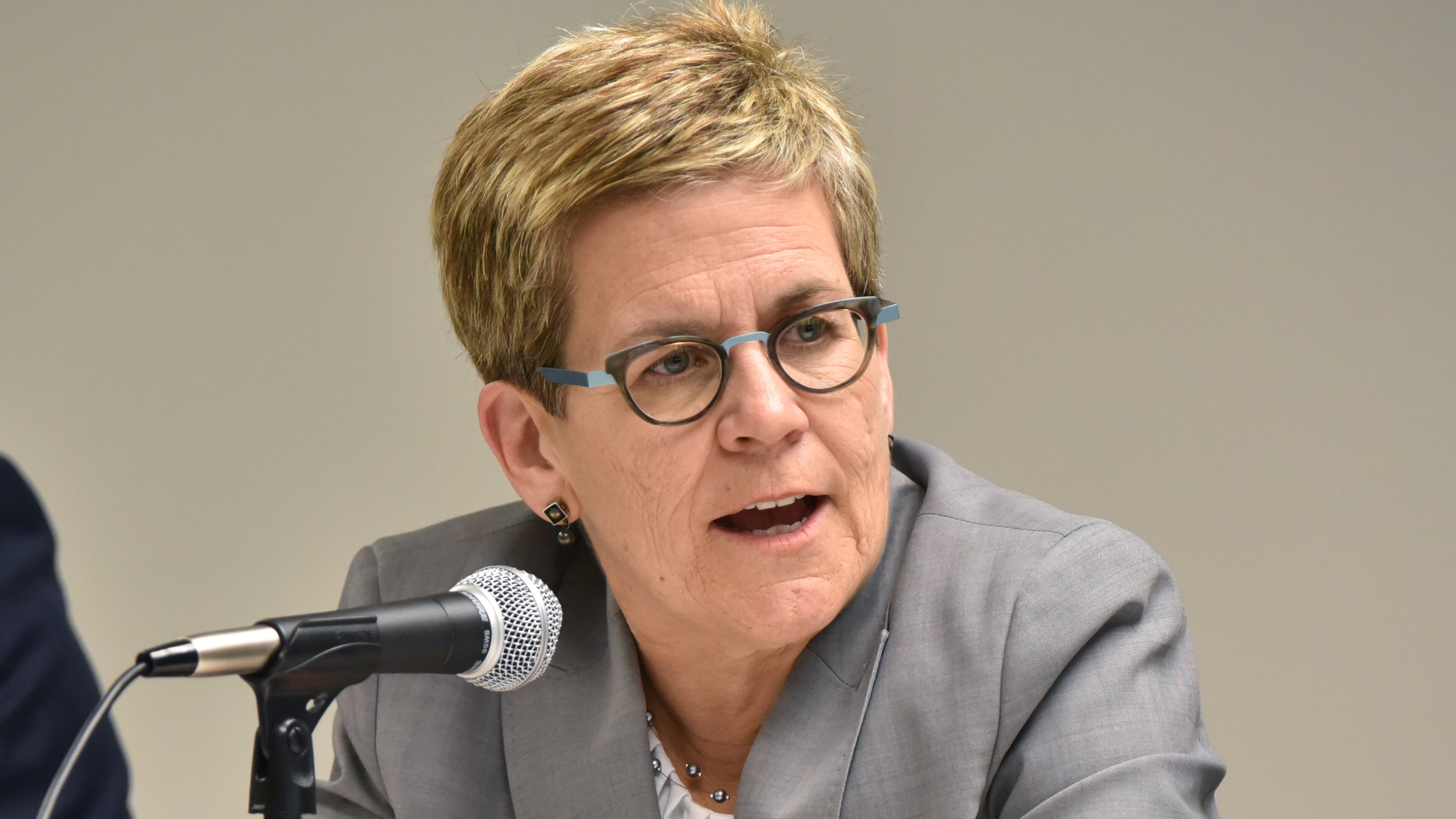 Atlanta mayoral candidate Cathy Woolard. HYOSUB SHIN / HSHIN@AJC.COM