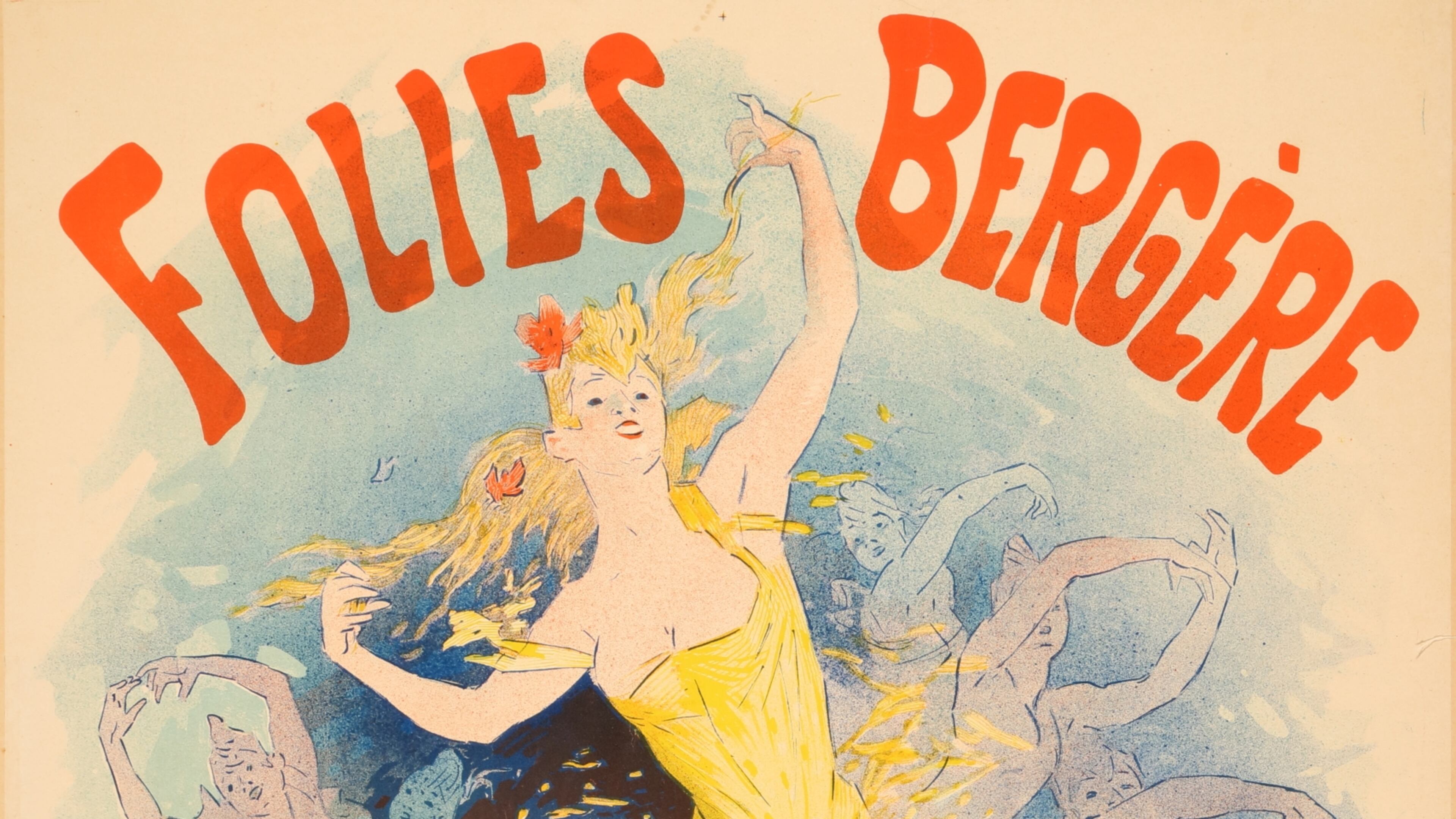 Jules Chéret's "Folies Bergère: Fleur de Lotus" (1893) Photo: Courtesy of High Museum