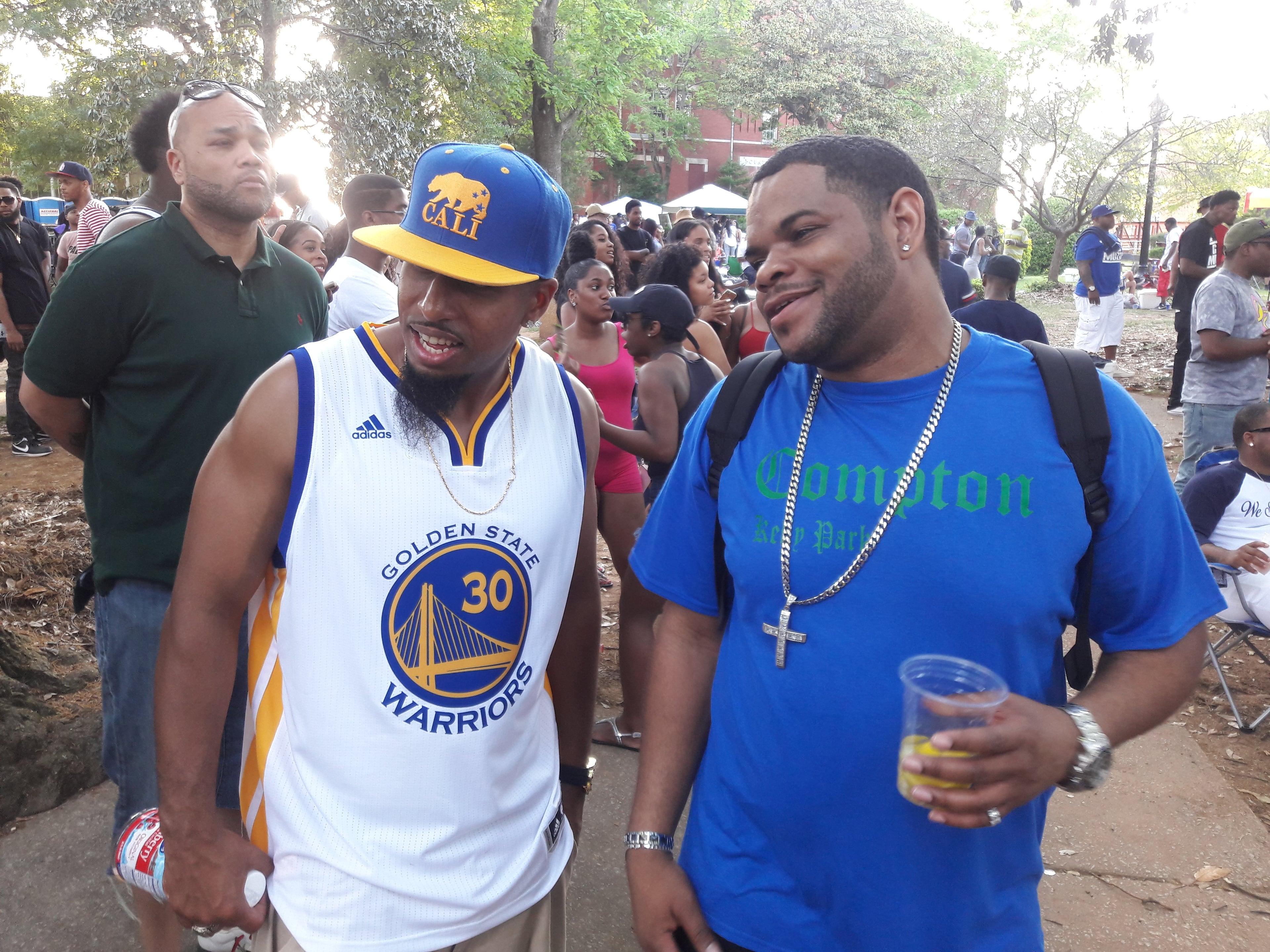 West coast rapper YG was one of several artists performing during the Cali Picnic Saturday, April 22. The afternoon event included face painting, grilling, a car show and music provided by Atlanta and west coast DJs.