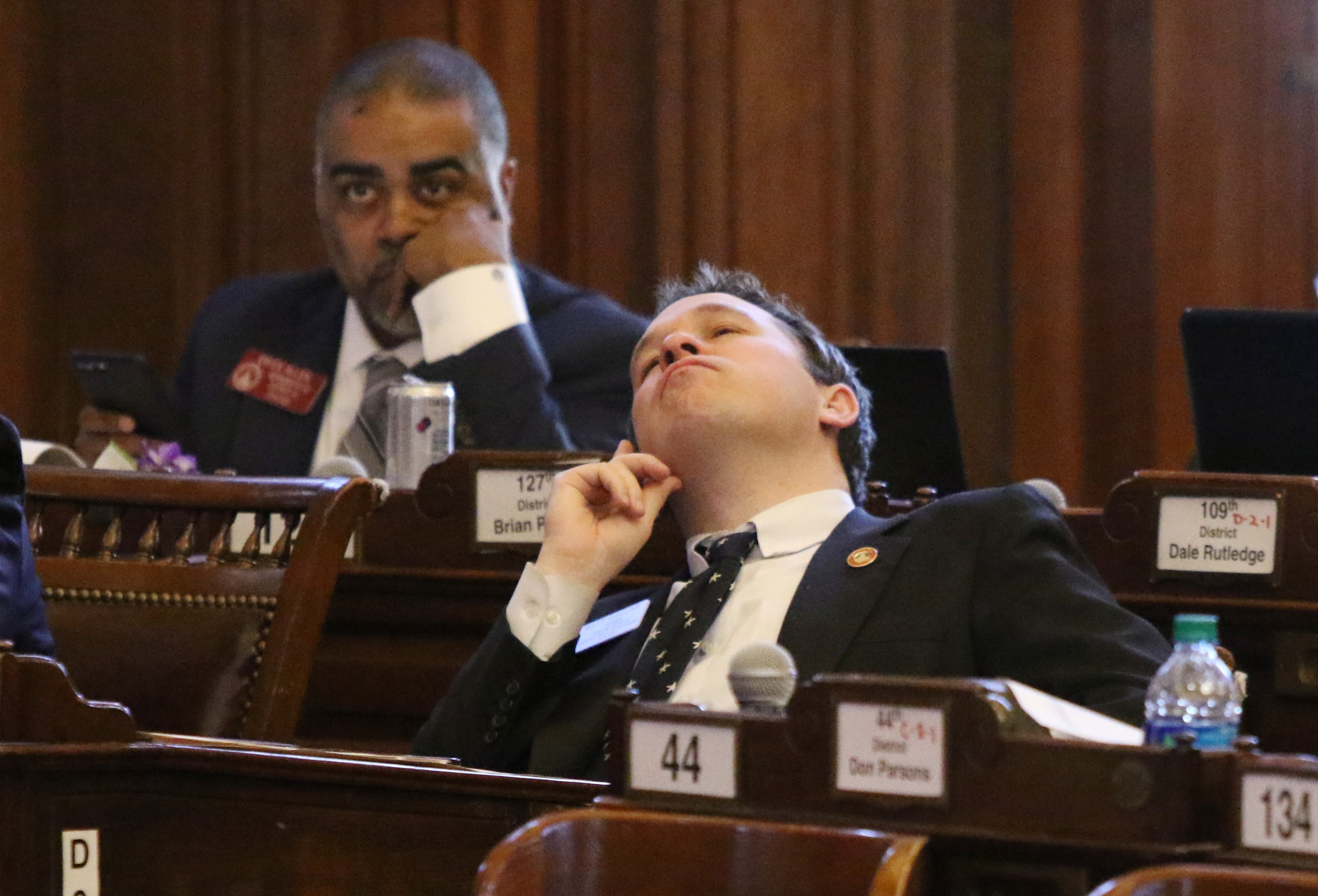 3/7/19 - Atlanta - Matt Dollar, a representative of district 45, at the Georgia State Capitol in Atlanta, Georgia on Thursday, March 7, 2019. EMILY HANEY / emily.haney@ajc.com