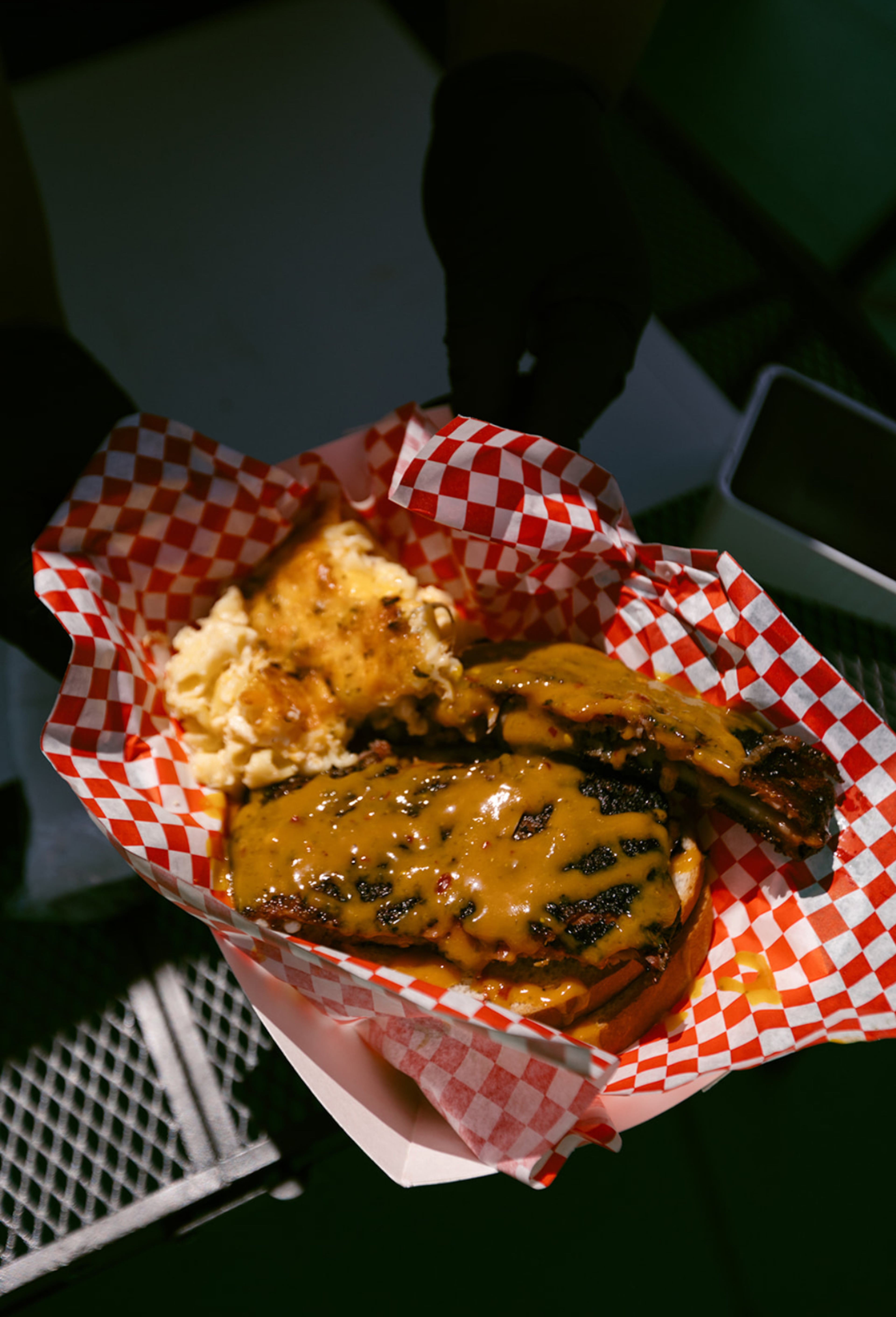 Black Girls Grilling’s pork ribs and mac with housemade barbecue sauce. (Courtesy of Black Girls Grilling)