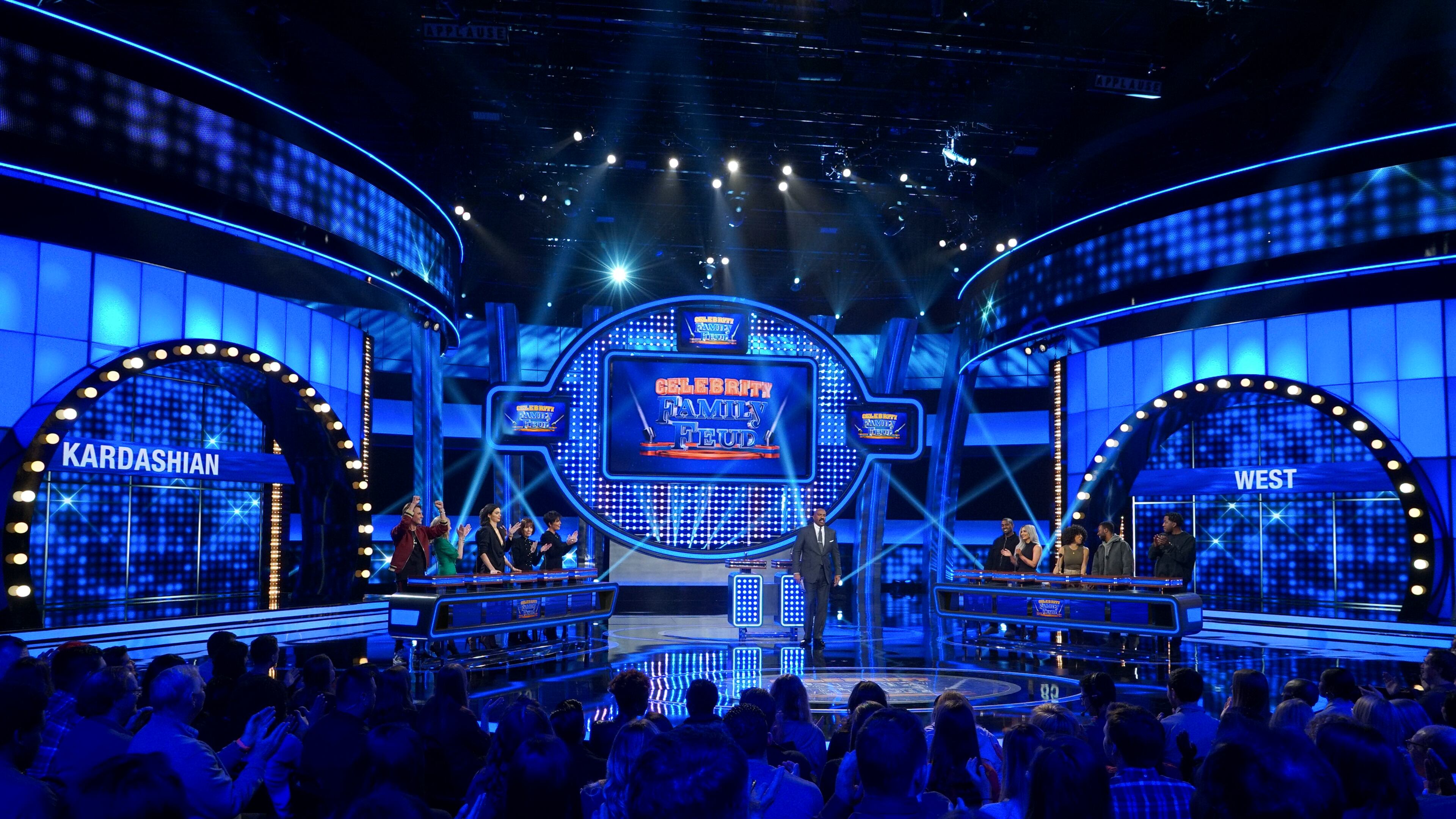 Celebrity Family Feud on The ABC Television Network. (ABC/Byron Cohen)