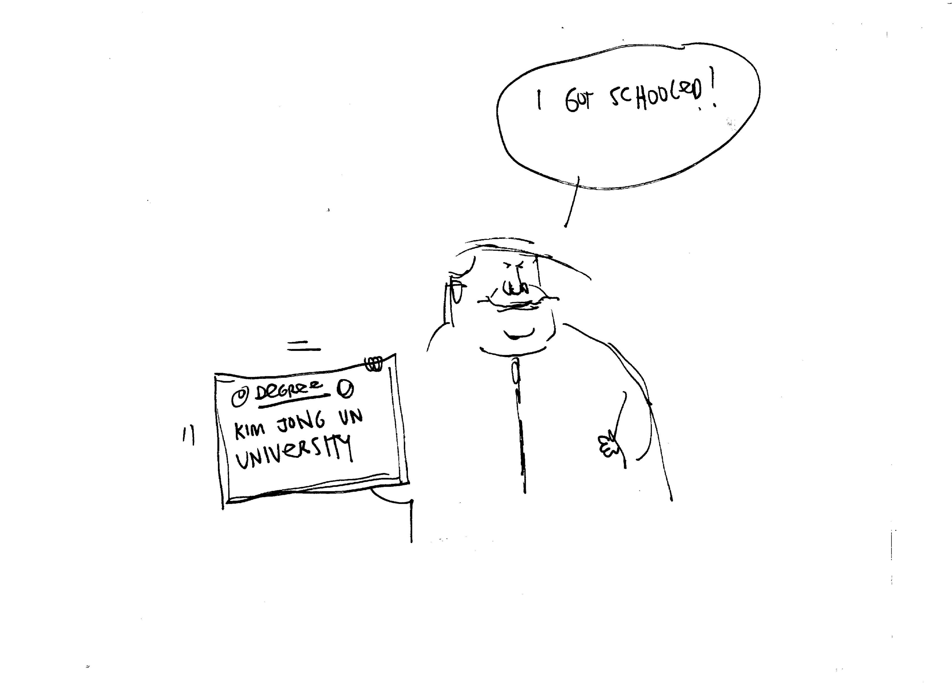 This was my first idea on the collapse of the summit with North Korea.