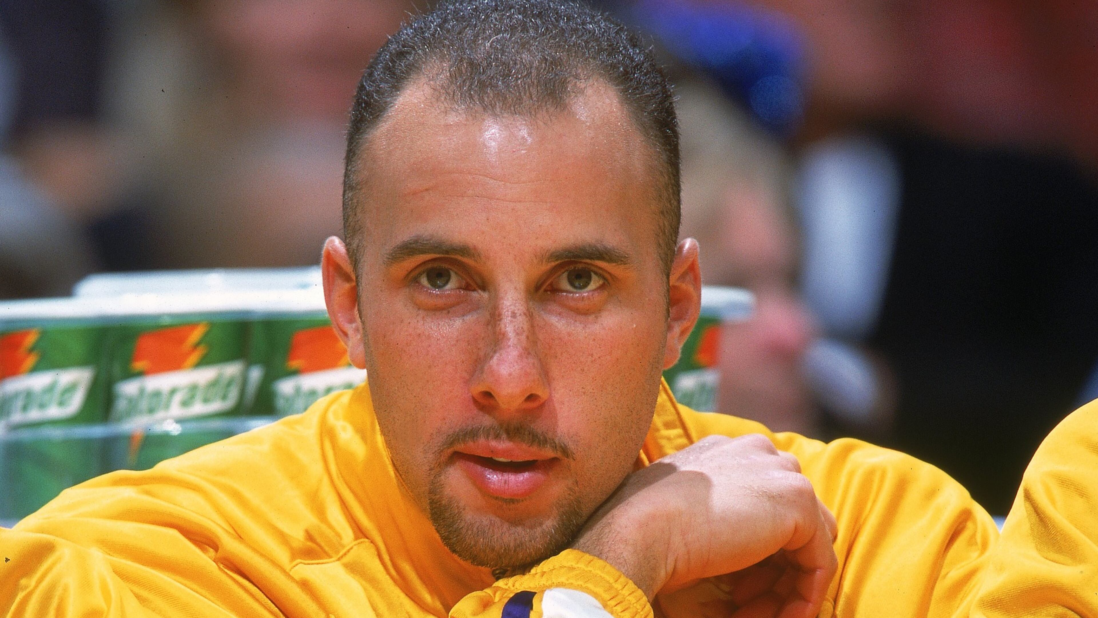 Greg Foster , shown here playing for the Lakers, has joined the Hawks coaching staff.