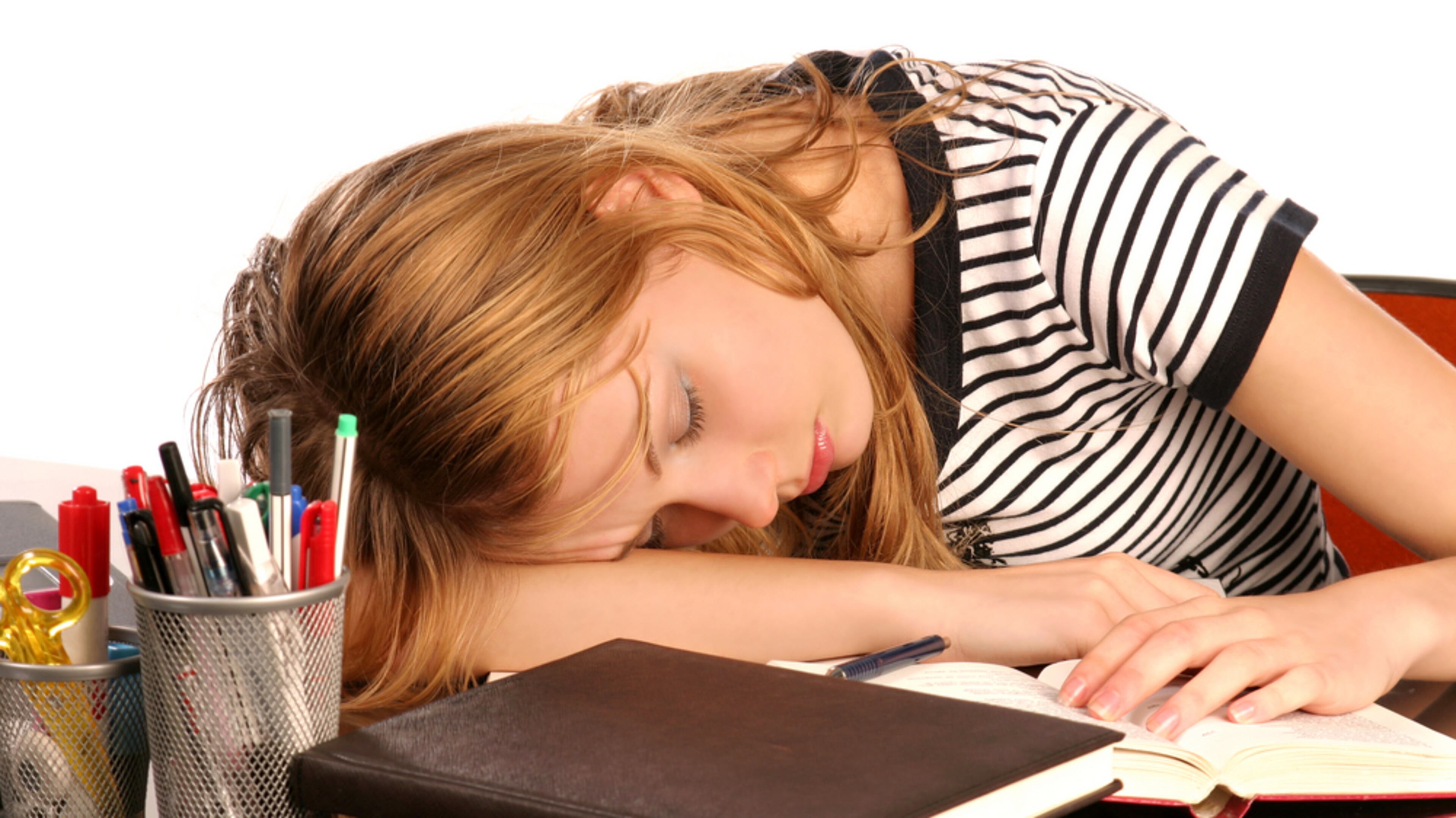 Adolescents generally need 8.5 to 9.5 hours of sleep per night. During puberty, however, developmental changes in the circadian timing system and the homeostatic sleep system push back the time adolescents can fall asleep. This shift to later bedtimes --combined with early first bells -- results in sleep-deprived students.