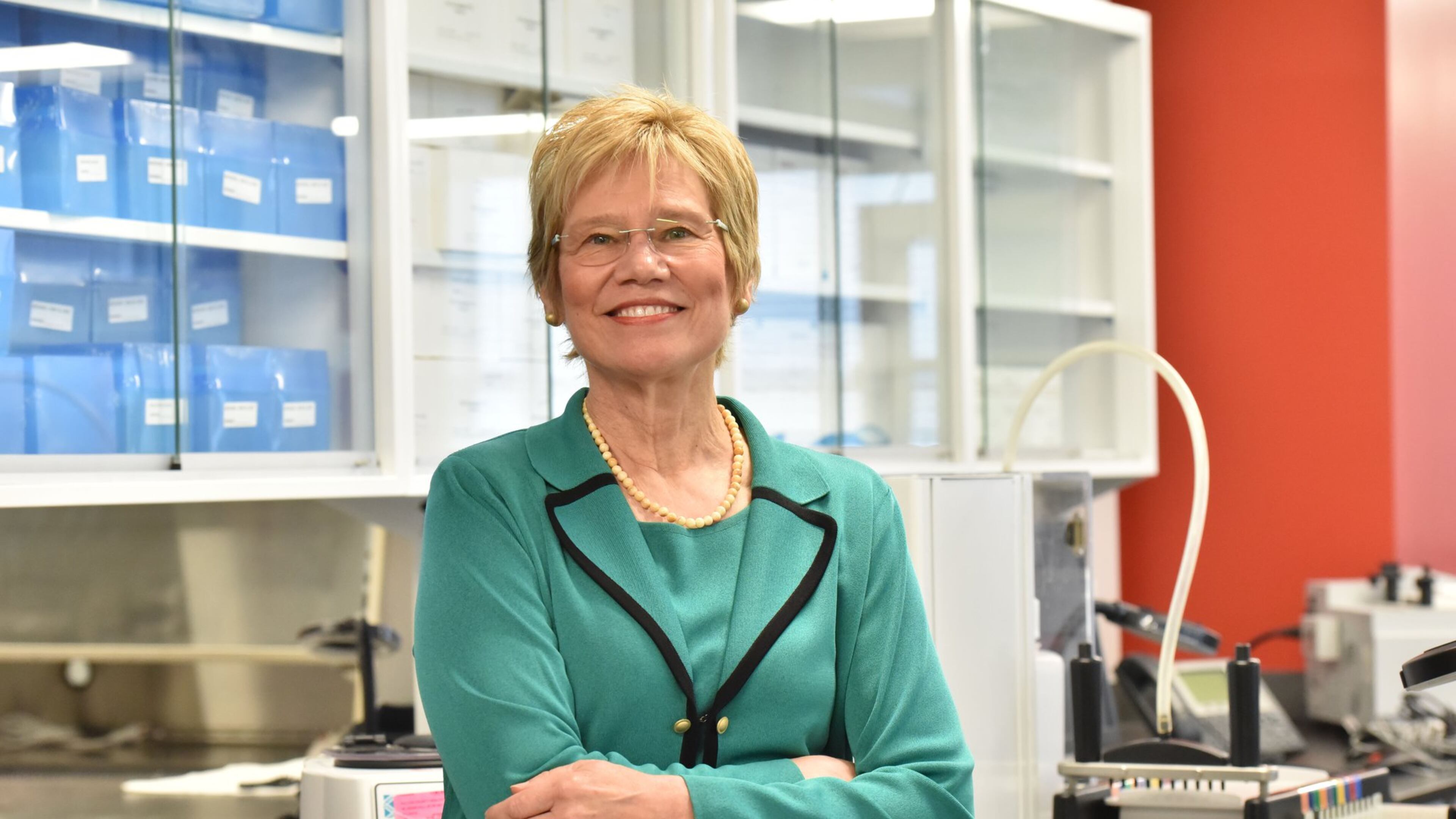 Kathleen Toomey, District Health Director, at new Fulton County Public Health Clinic. The newest Fulton County Health Center and district offices recently opened for patient and client services. Fulton County’s former flagship Aldredge Clinic is now operating as Fulton County Public Health at 10 Park Place South SE. HYOSUB SHIN / HSHIN@AJC.COM