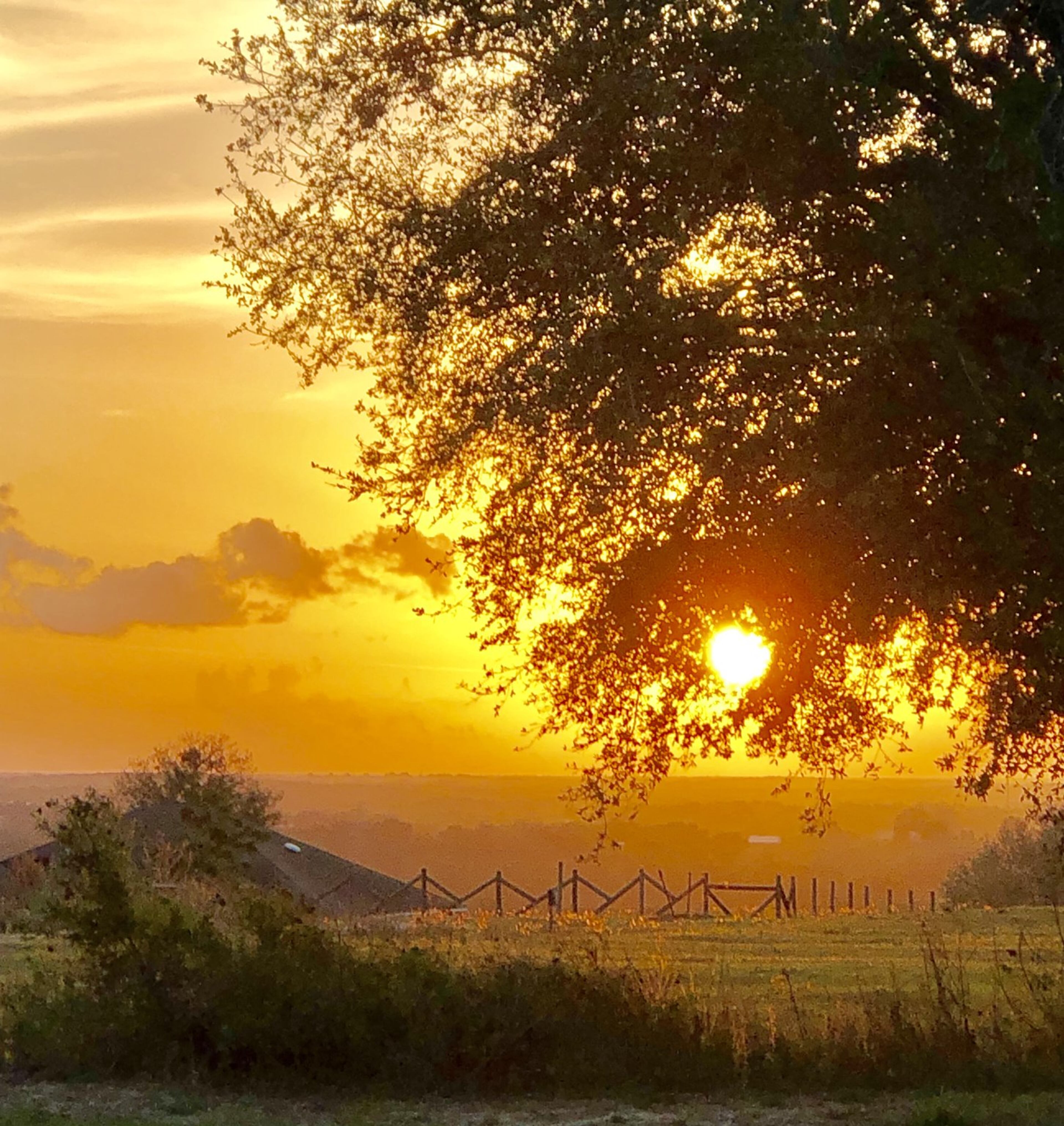 Mary Zager shared this photo of a sunset taken in February in Clermont, Florida.
