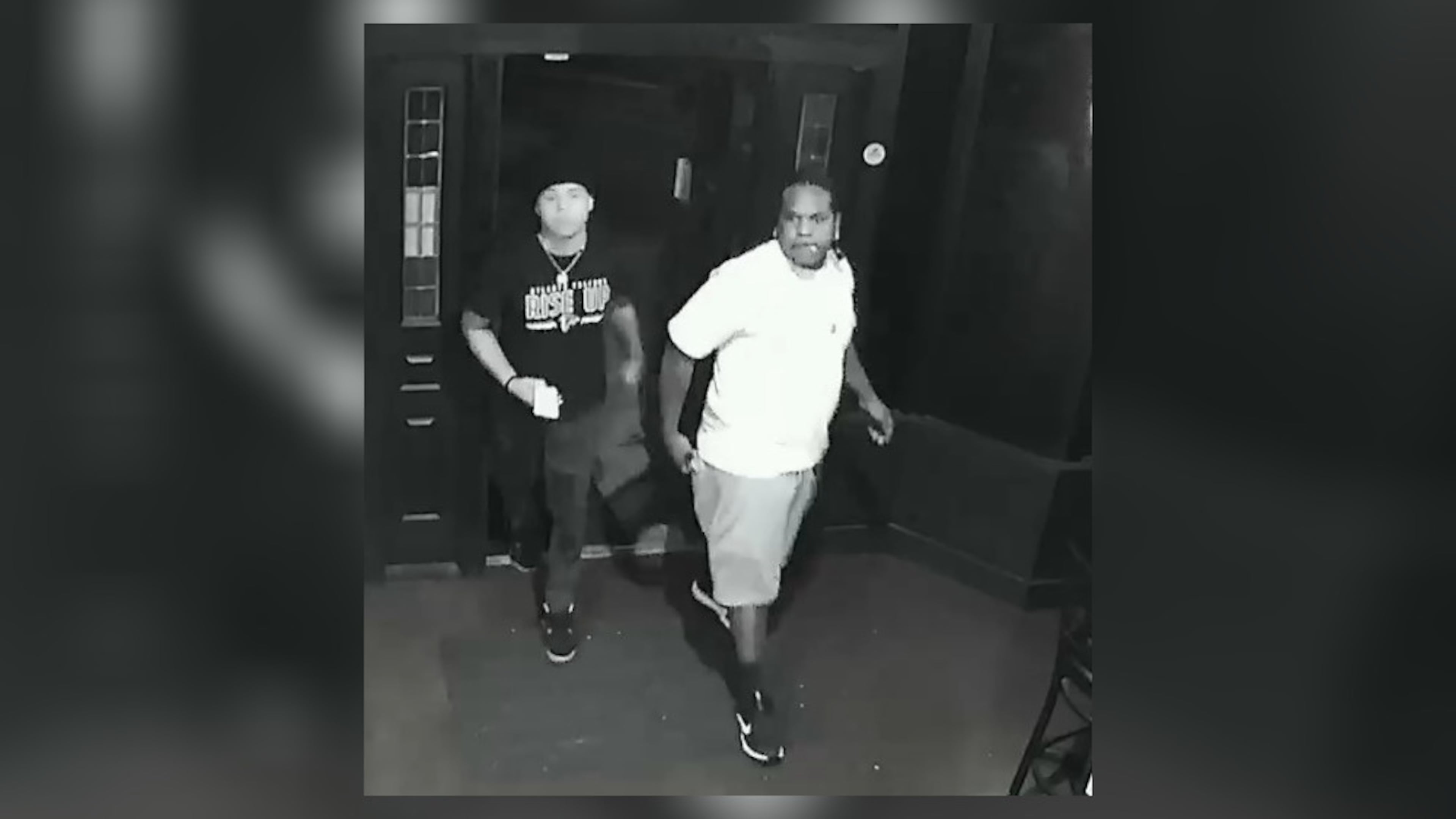 Police said Kyishon Alexander, seen here in the white T-shirt, is accused of stealing a gun that was used in a shooting last month at a Duluth-area sports bar.