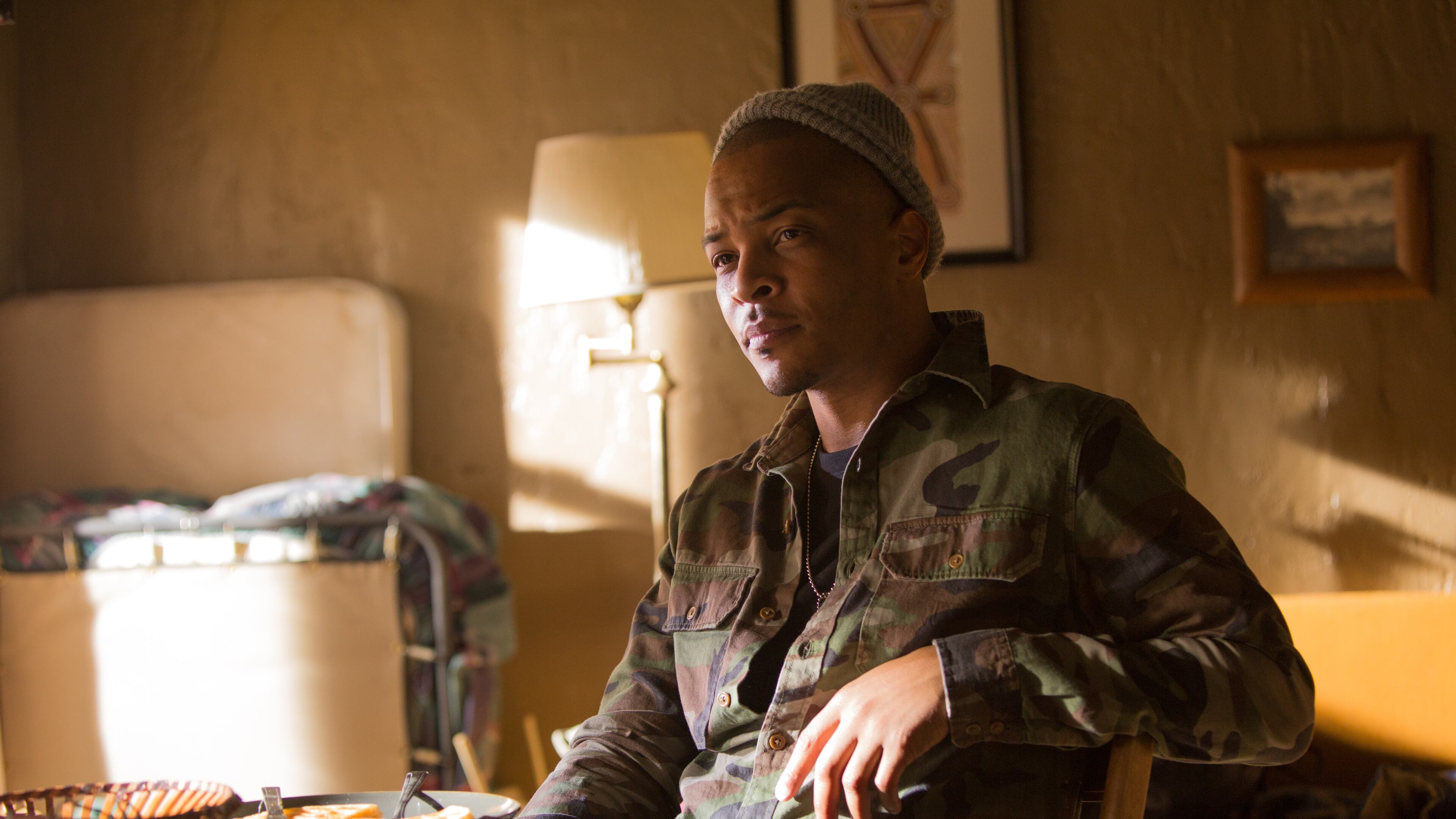 T.I. in scene from "Ant-Man," which filmed in Atlanta. Photo Credit: Zade Rosenthal © Marvel 2014
