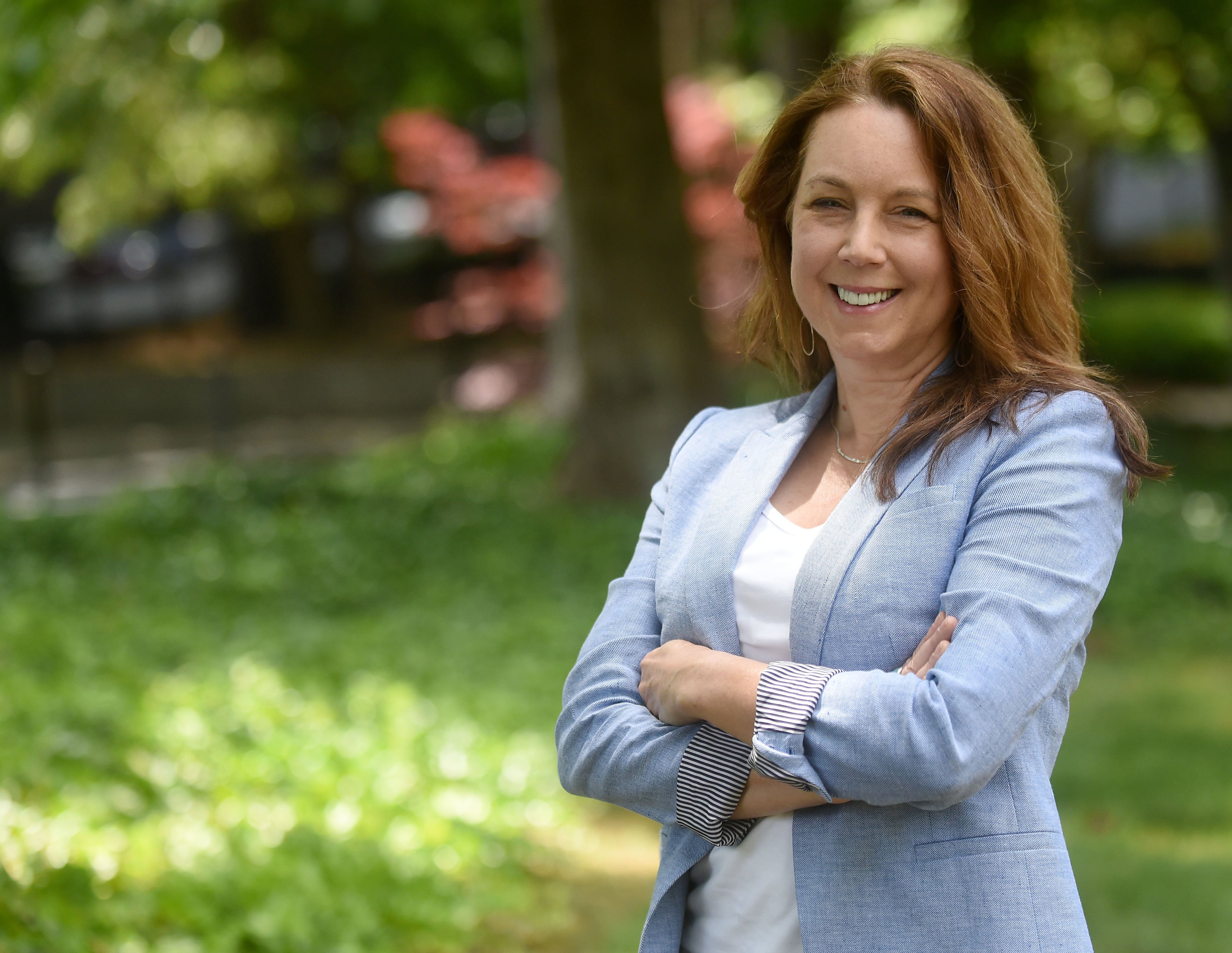 Shannon McCaffrey, longtime journalist and a former senior editor at The Atlanta Journal-Constitution. RYON HORNE / RHORNE@AJC.COM