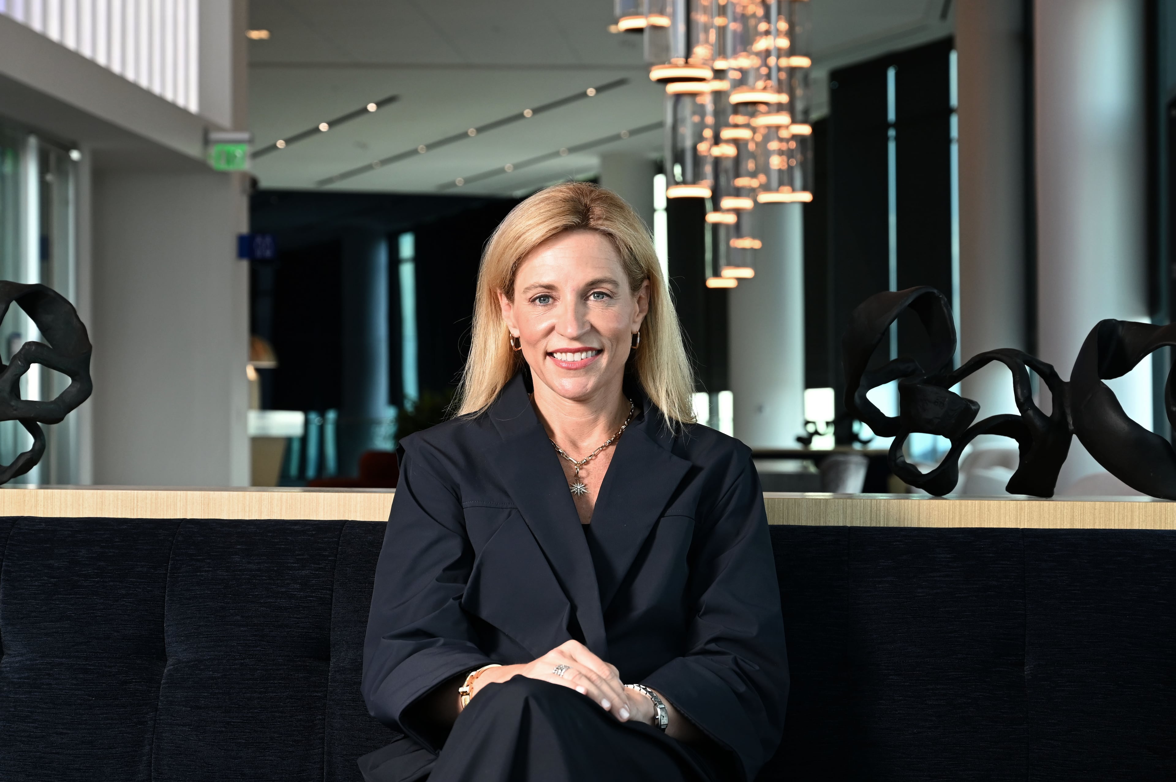 After starting her career in nearly 30 years ago in the training program for Atlanta-based bank SunTrust, Allison Dukes is now the senior managing director and chief financial officer of Atlanta-based Invesco. (Hyosub Shin/AJC)