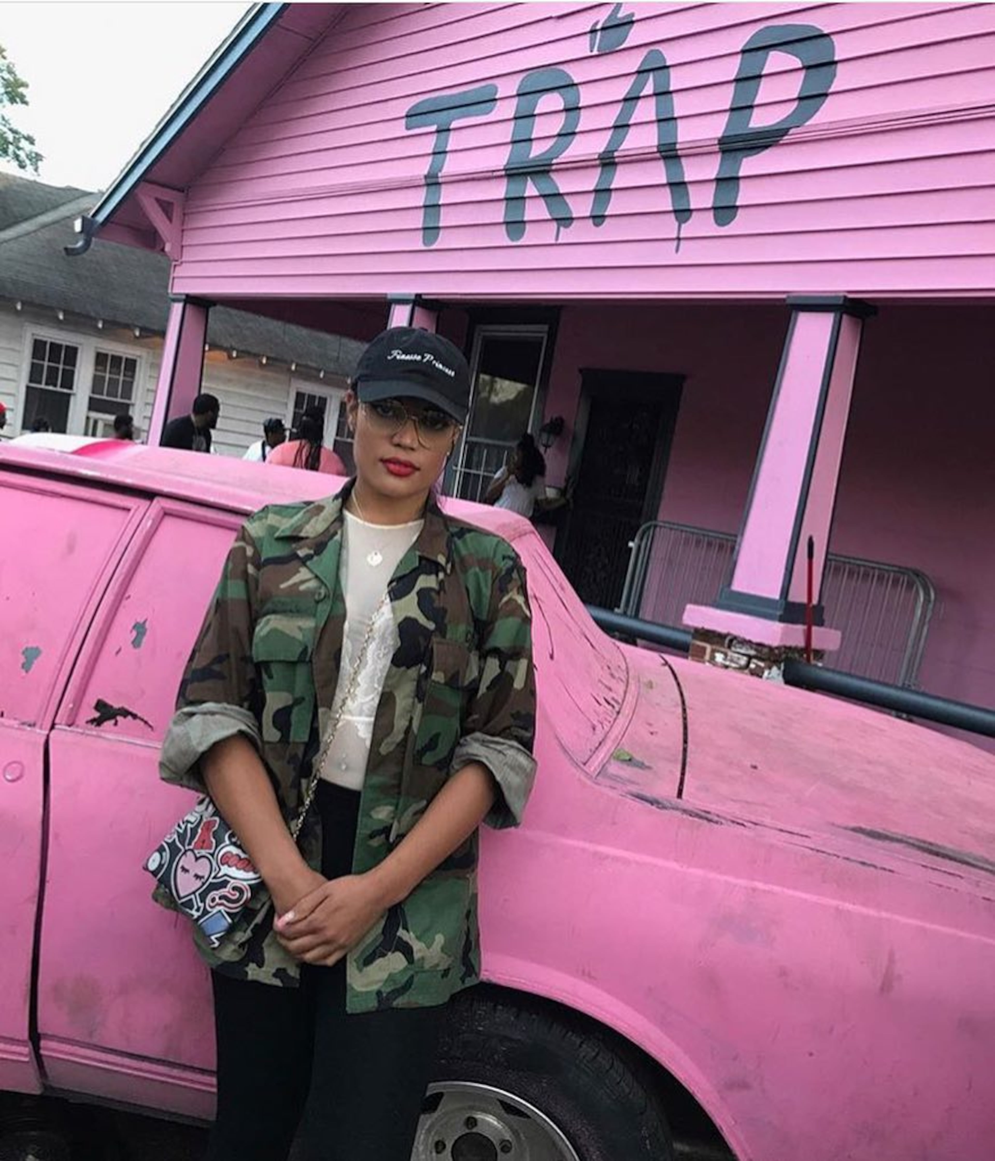 Atlanta's newest landmark, dubbed the Pink Trap House, has caught the attention of people all over the city, thanks to rapper 2 Chainz.