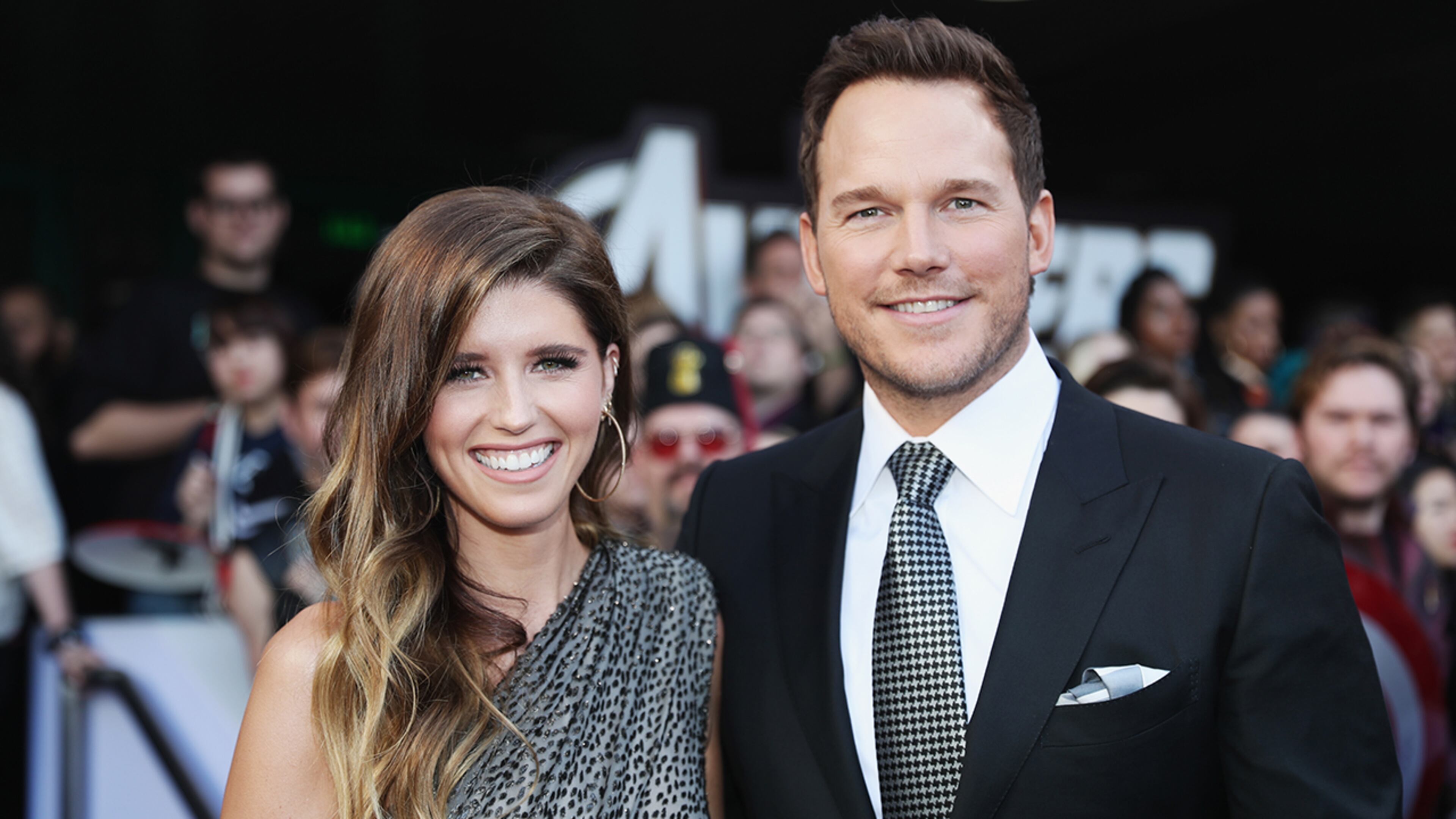 (L-R) Katherine Schwarzenegger and Chris Pratt attend the Los Angeles World Premiere of Marvel Studios' "Avengers: Endgame" (Photo by Rich Polk/Getty Images for Disney)