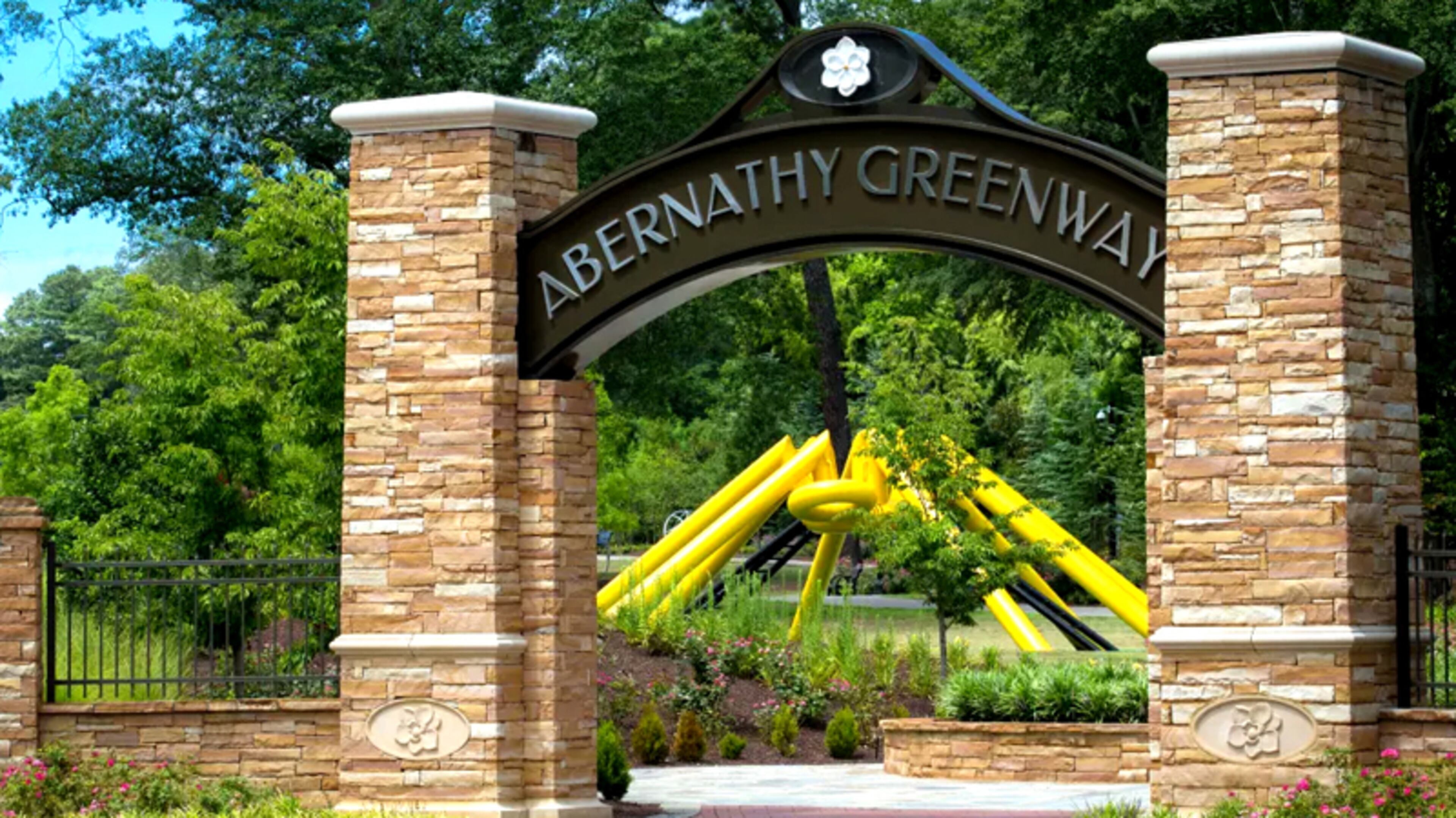 Sandy Springs officials will hold a ribbon-cutting ceremony April 13 to formally open the Abernathy Greenway South Trail Park, a companion facility to the Abernathy Greenway Park on Abernathy Road. CITY OF SANDY SPRINGS