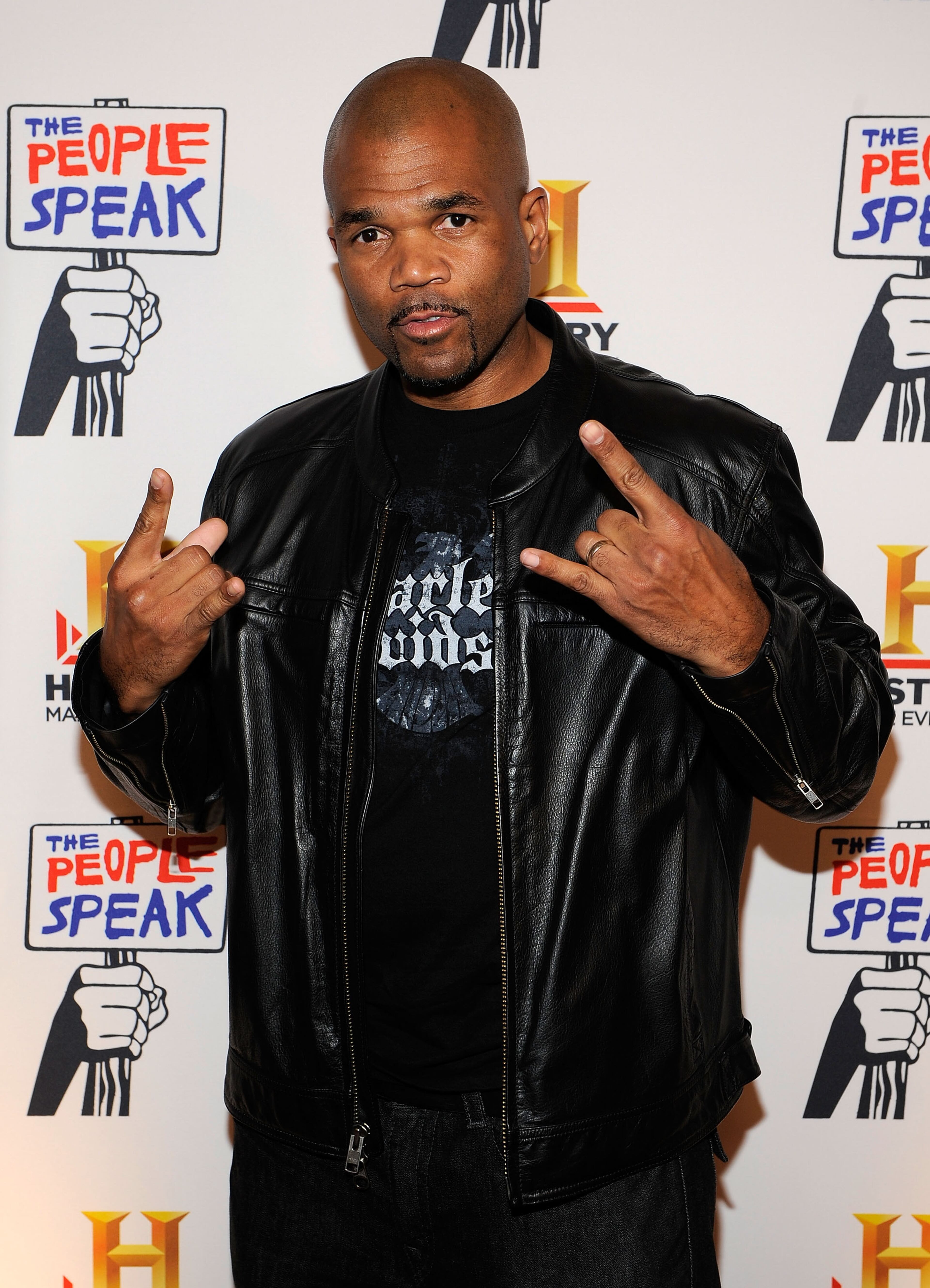 Darryl McDaniels of Run-D.M.C. attends History's NYC premiere of "The People Speak" at Jazz at Lincoln Center on Nov. 19, 2009, in New York City.