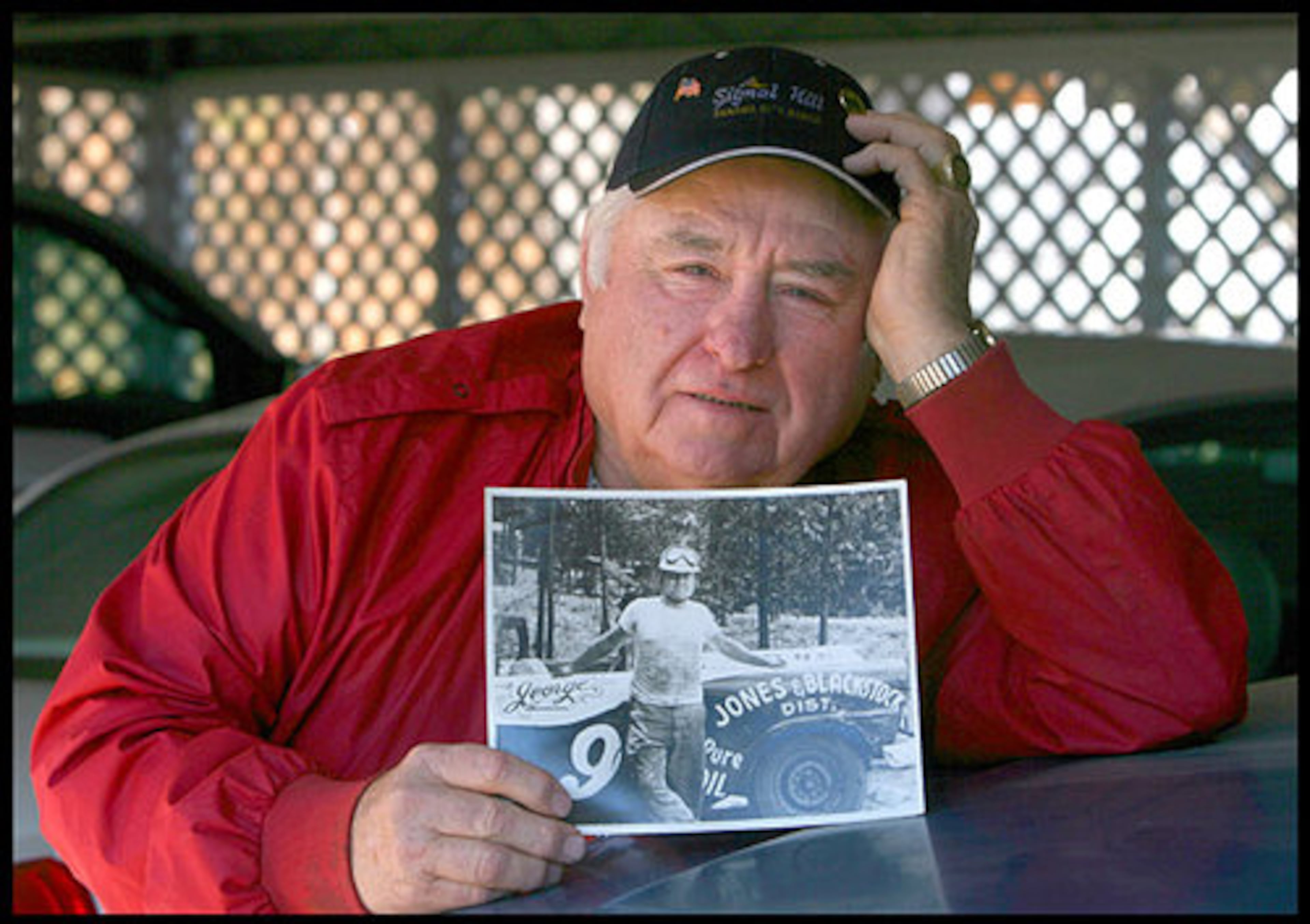 George Alsobrook of Hiram, Georgia raced in the 1962 Daytona 500. He worked as mechanic after his racing days were done.