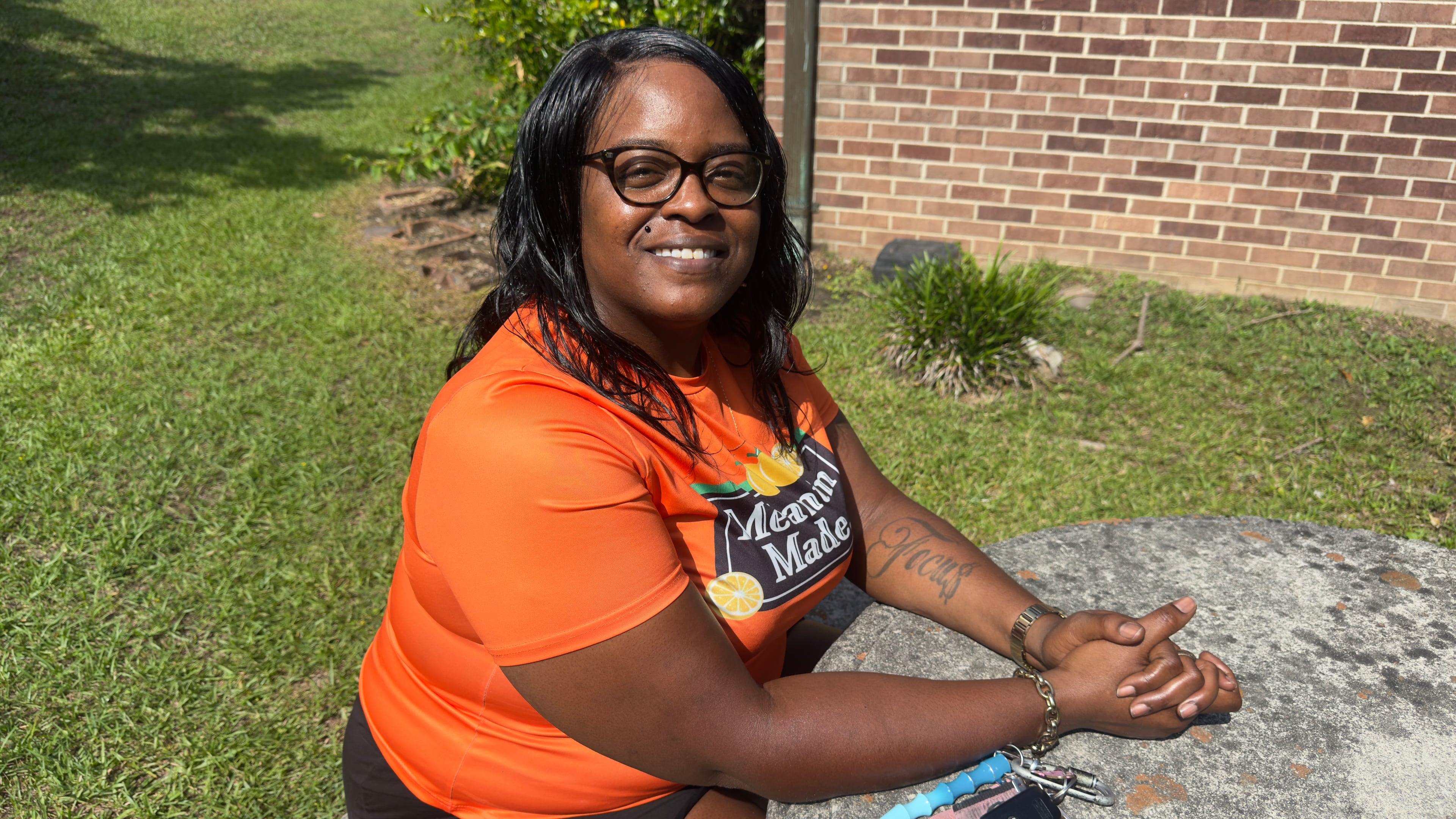 Macon voter Shameca Jordan is worried about voter participation among younger Georgians. (Joe Kovac Jr./AJC)