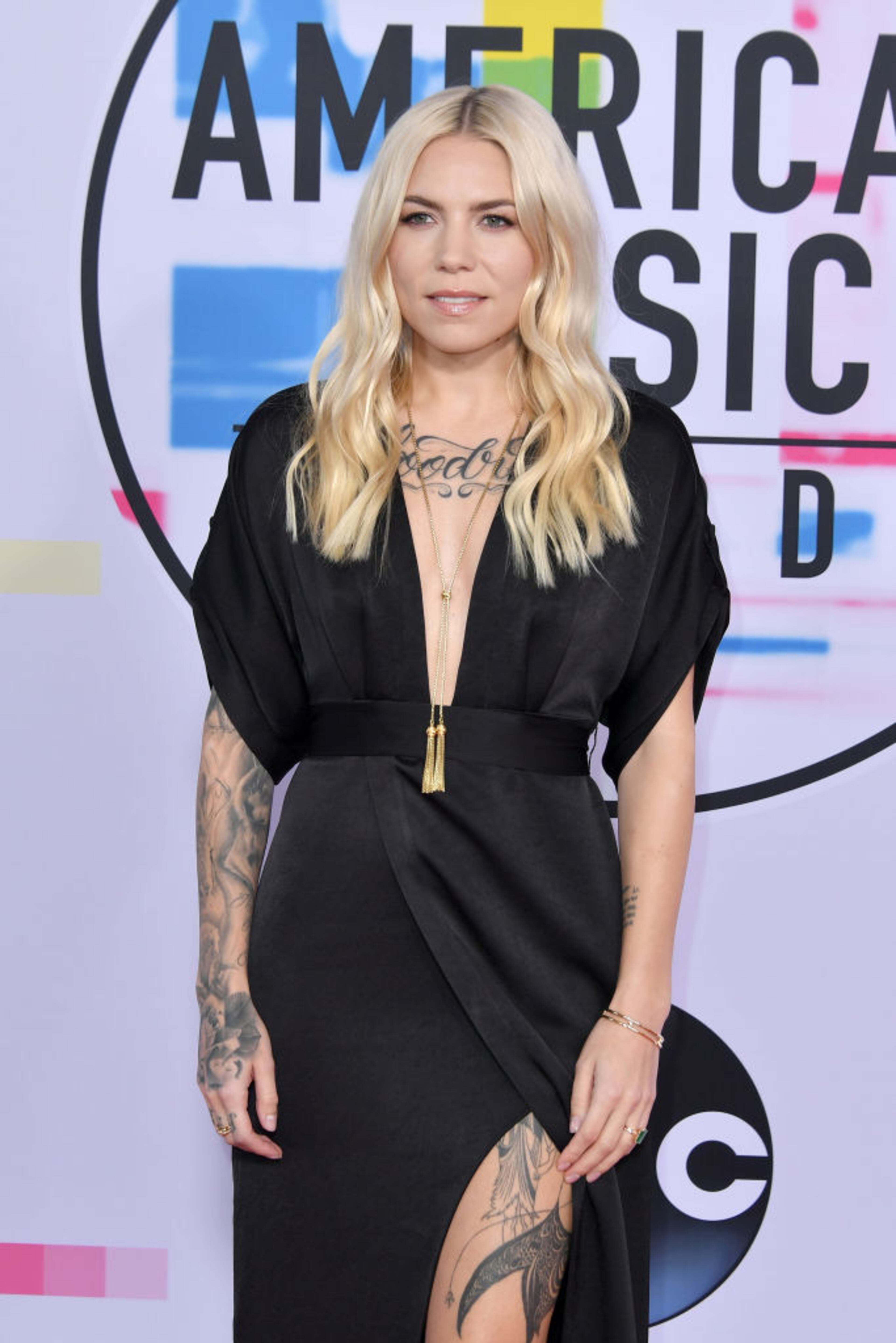 LOS ANGELES, CA - NOVEMBER 19: Skylar Grey attends the 2017 American Music Awards at Microsoft Theater on November 19, 2017 in Los Angeles, California. (Photo by Neilson Barnard/Getty Images)