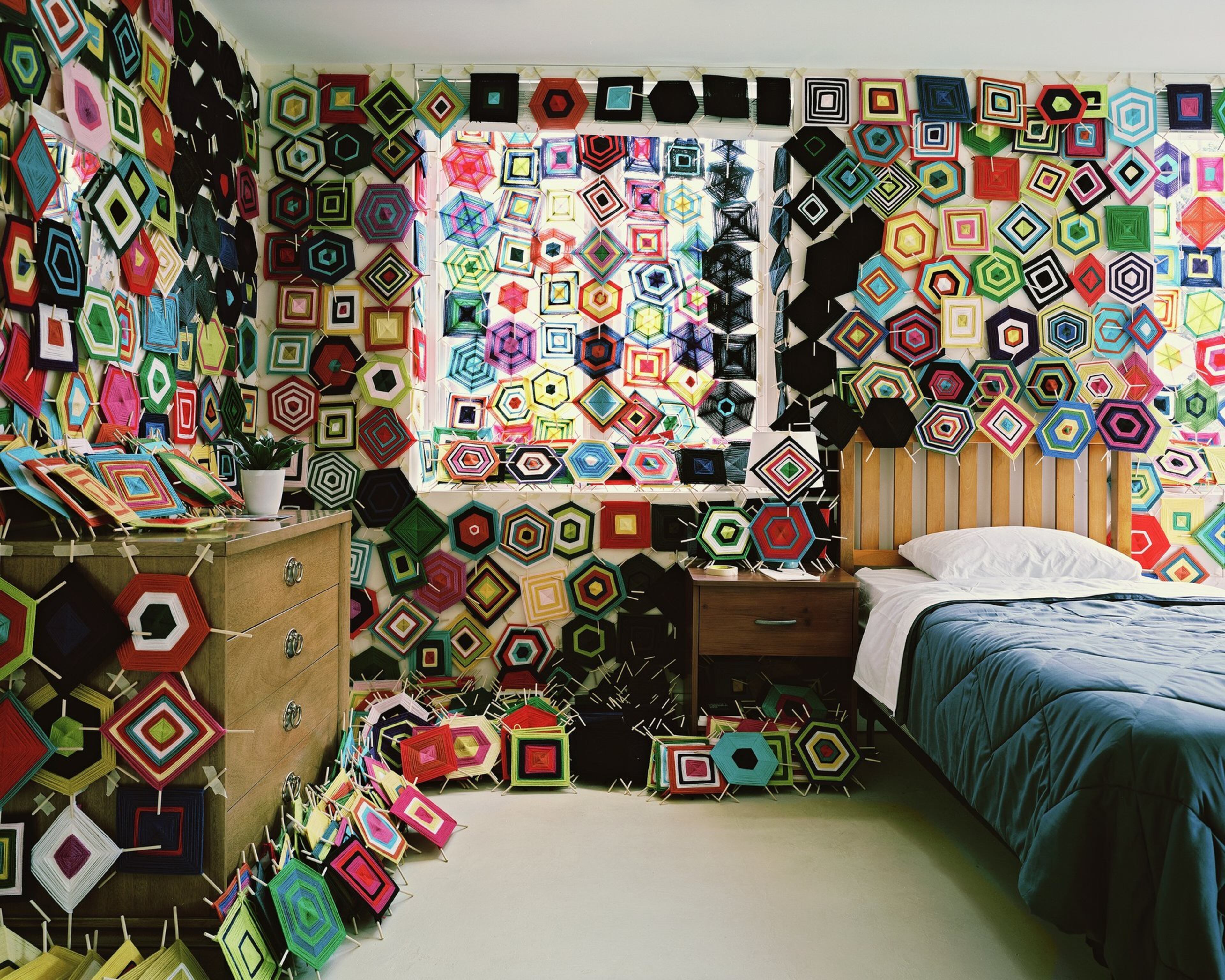 Artist Sarah Hobbs creates photographs about obsessive behaviors including “Untitled (Voluntary Mental Facility),” which is featured at Chastain Arts Center Gallery in a two-person exhibition with Susie Winton, “Perspectives of the Unexpected.”