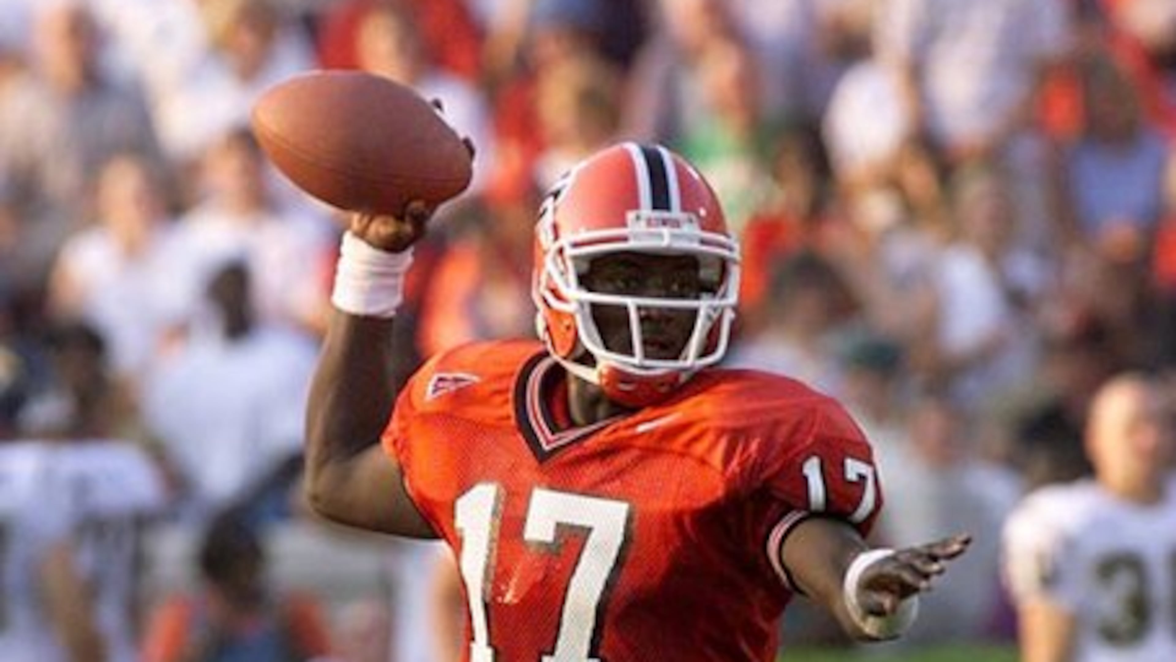 Quincy Carter, who was highly recruited out of Southwest DeKalb, will be one of several former Georgia players who are GHSA head coaches. (Renee Hannans Henry/AJC file)