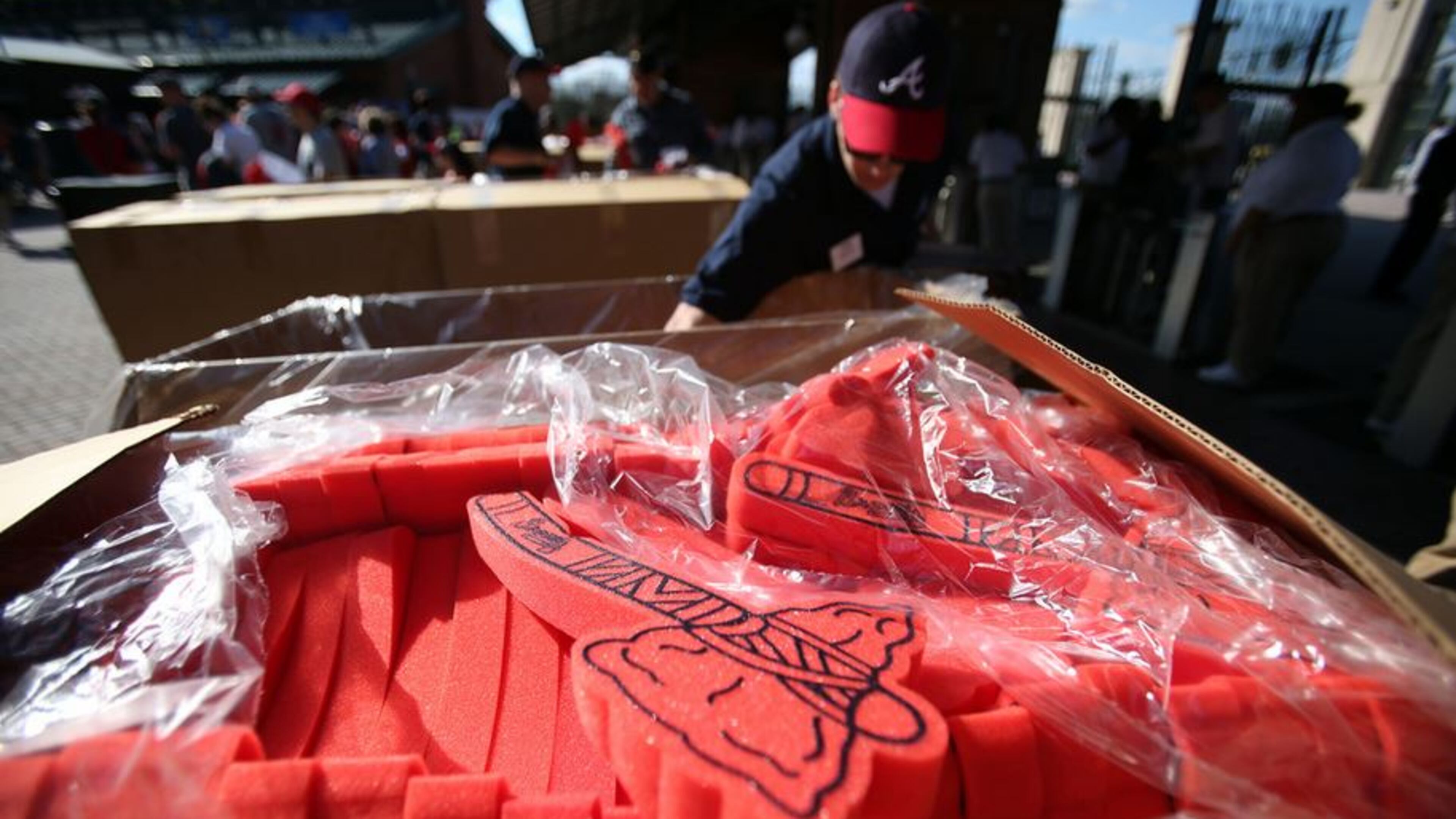 The Braves officially open new SunTrust Park in Cobb County on Friday. AJC FILE