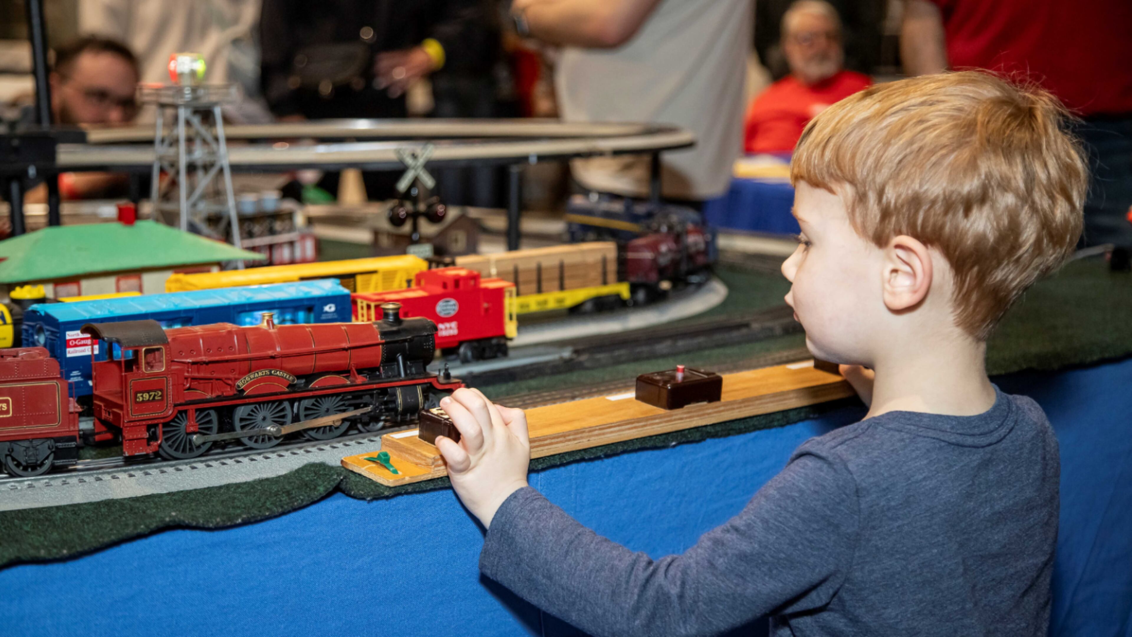 An array of model train layouts, many with interactive buttons that let you control part of the action, will be on display at Trains, Trains, Trains! at the Southern Museum of Civil War & Locomotive History. Courtesy of Southern Museum of Civil War & Locomotive History