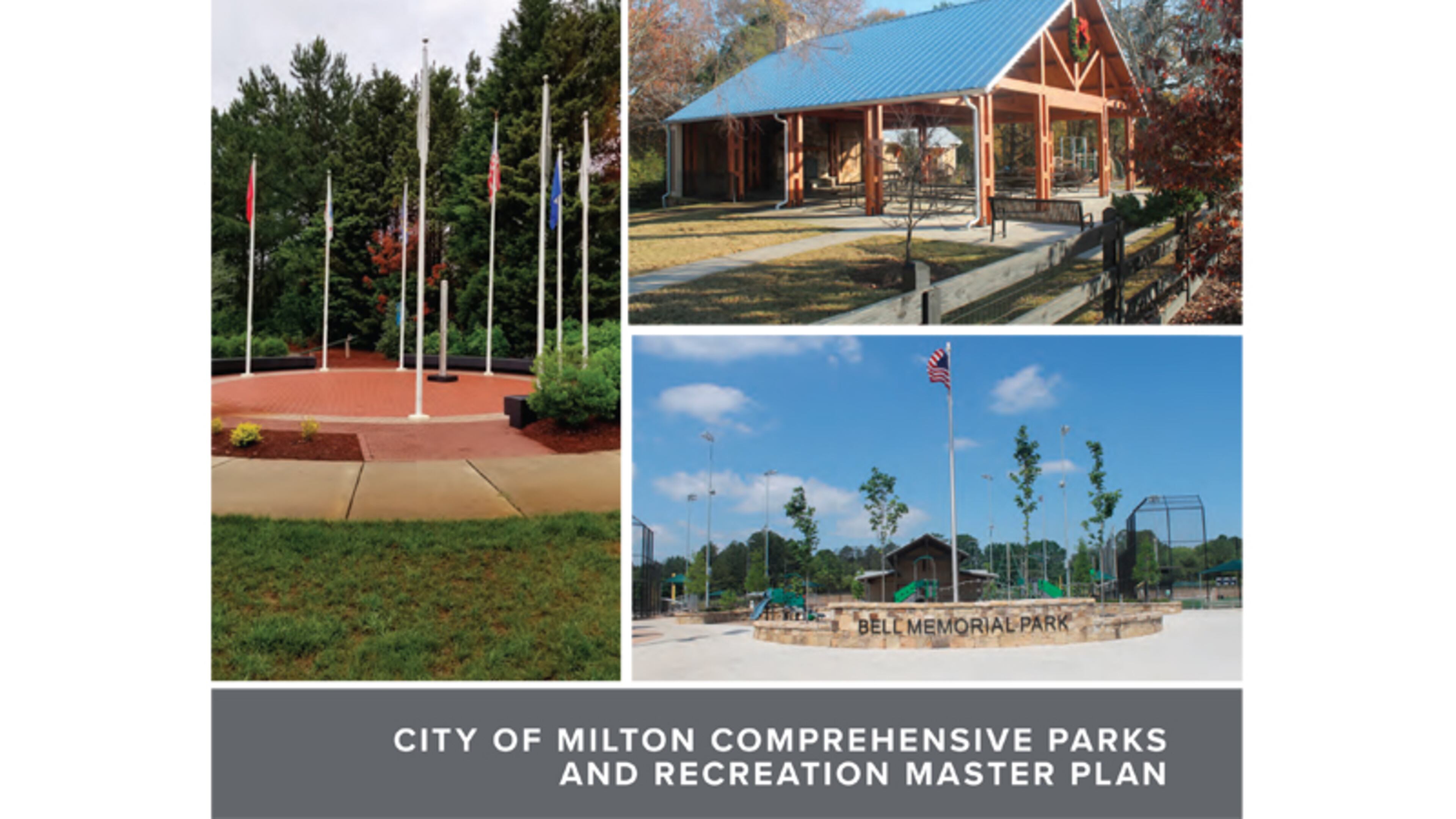 A draft of the Milton 2027 Parks and Recreation Master Plan is available for residents to review and comment on. CITY OF MILTON