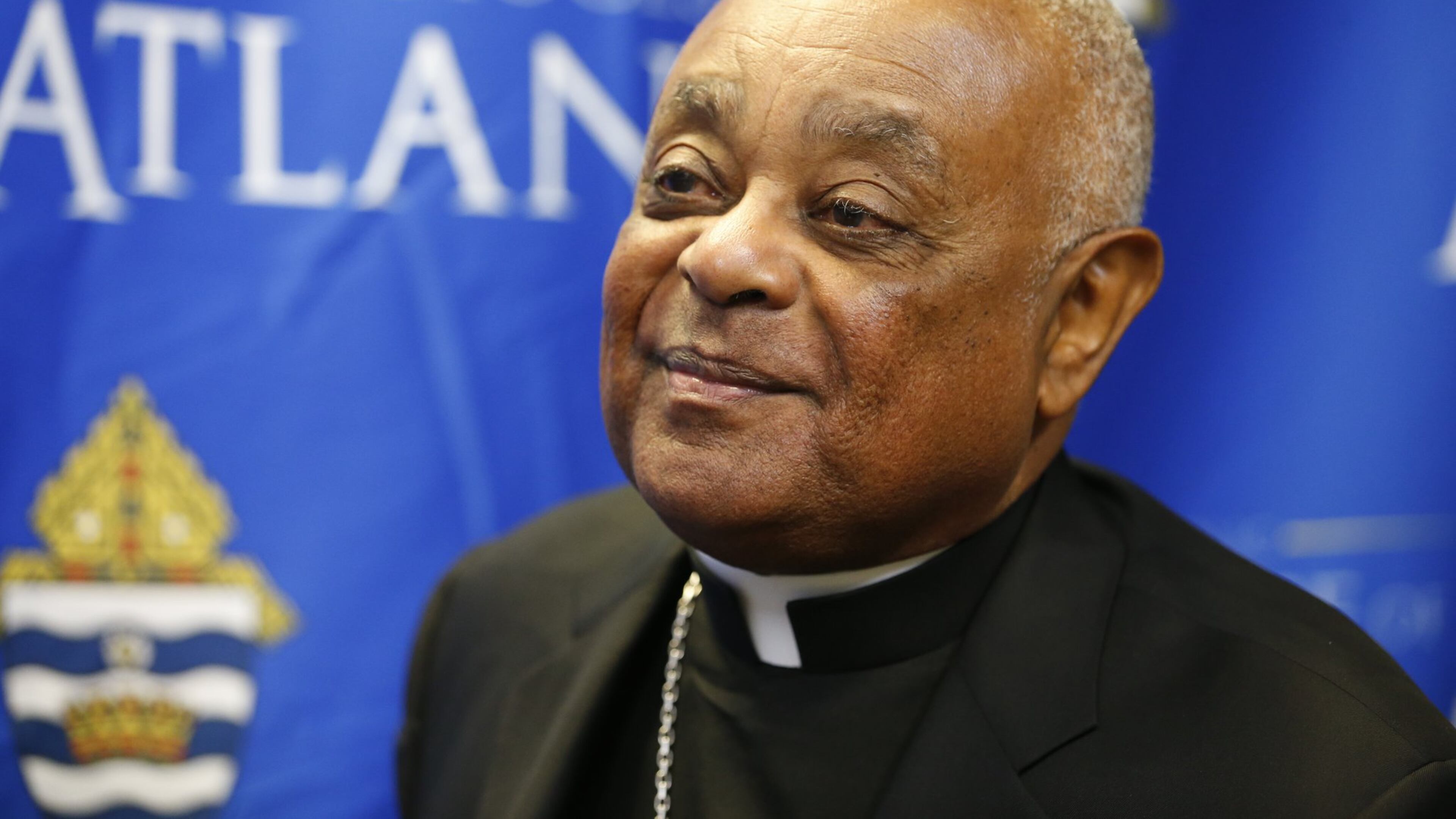 Atlanta Archbishop Wilton Gregory talks about the upcoming papal visit and what it may mean for U.S. Catholics in this 2015 file photo. BOB ANDRES / BANDRES@AJC.COM