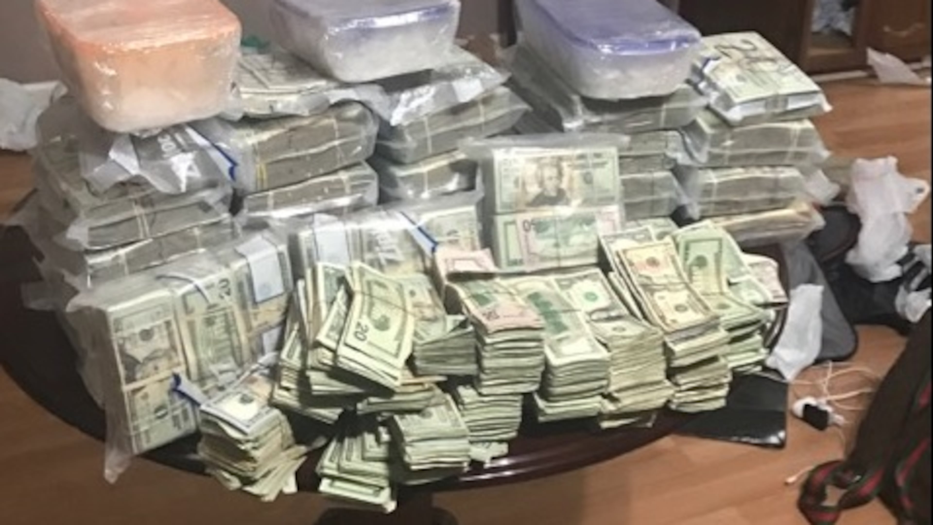 Four hundred pounds of methamphetamine, 175 pounds of cocaine, $2 million in cash and 10 firearms were seized in a DEA operation that resulted in 35 arrests, including 10 Gwinnett County residents.