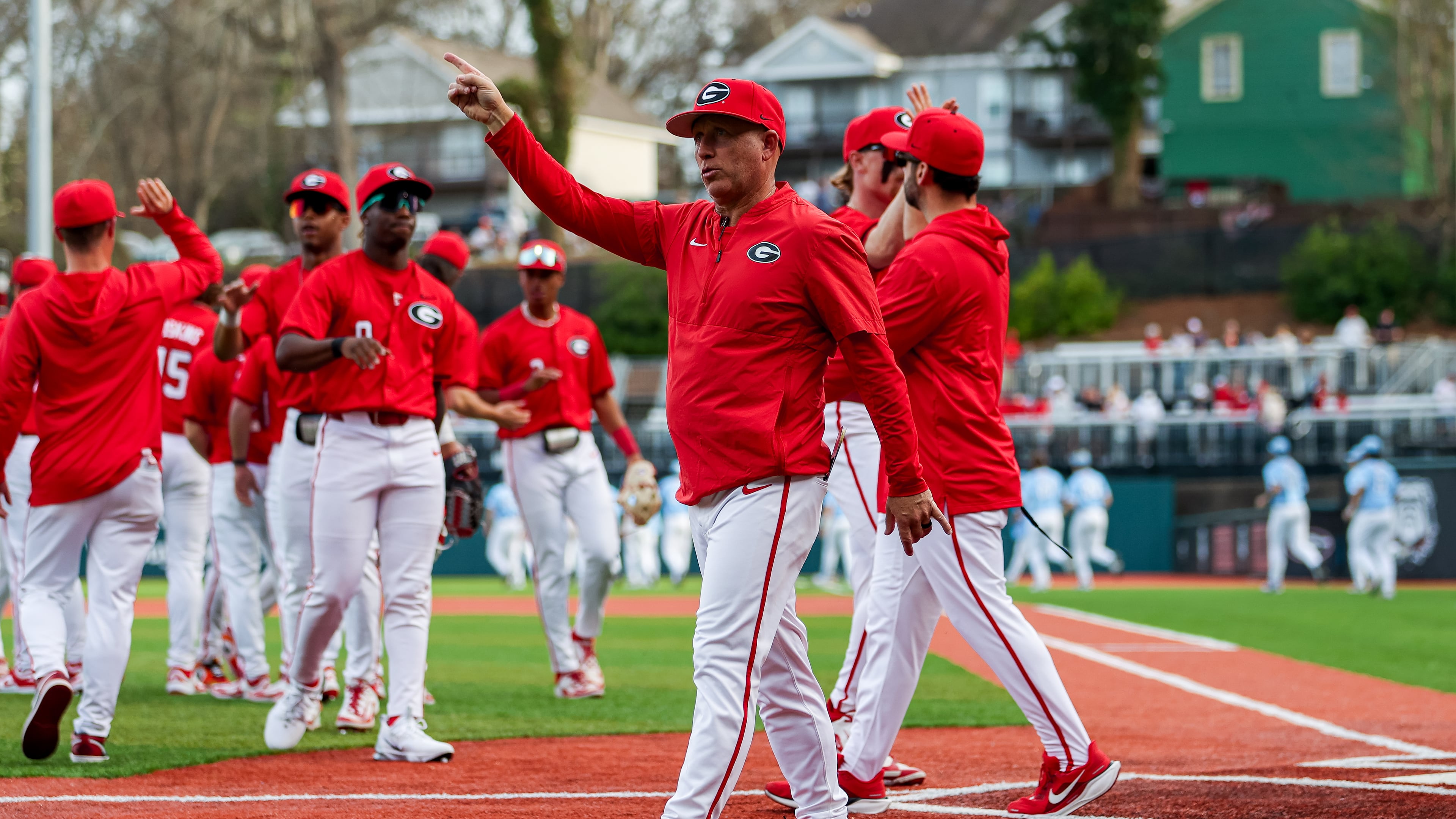 Georgia baseball coach Wes Johnson said he looks forward to the SEC Tournament's use of a challenge system for balls and strikes. (Conor Dillon/UGAAA)