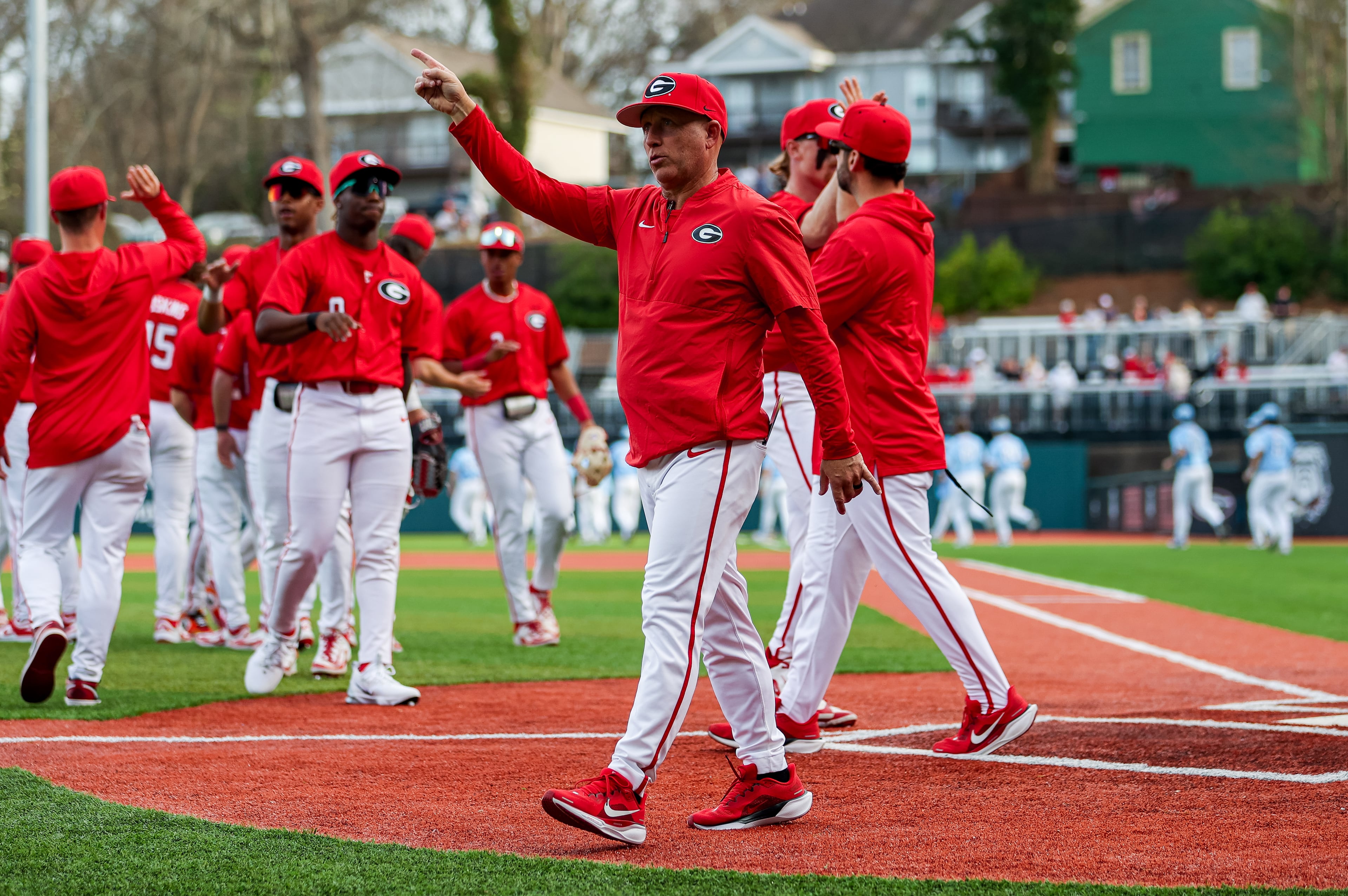 Georgia baseball coach Wes Johnson