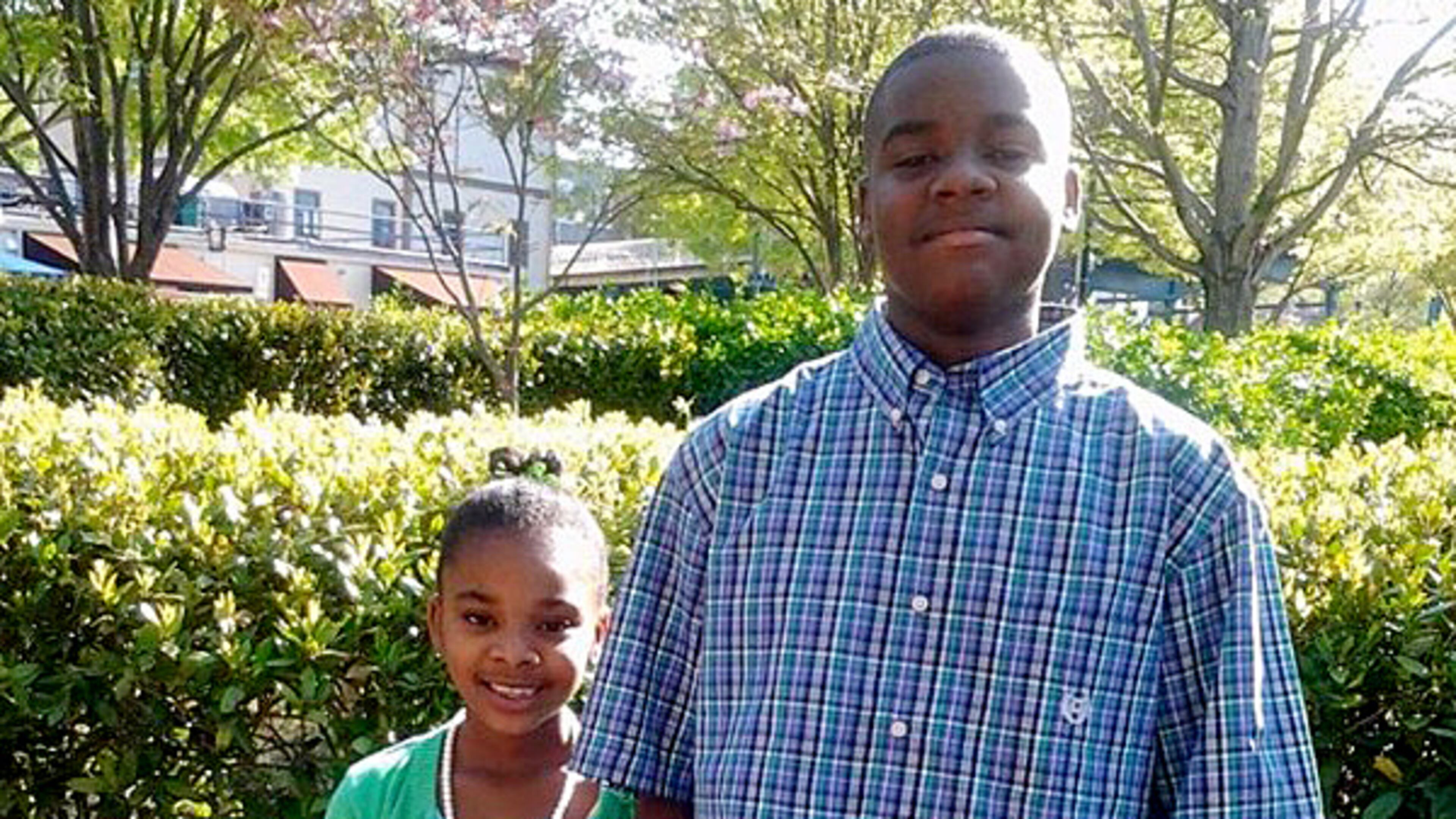 Tatiyana Coates, 11, and her 15-year-old brother, Daveon, were killed early Saturday in their Clayton County home. (Family photo)
