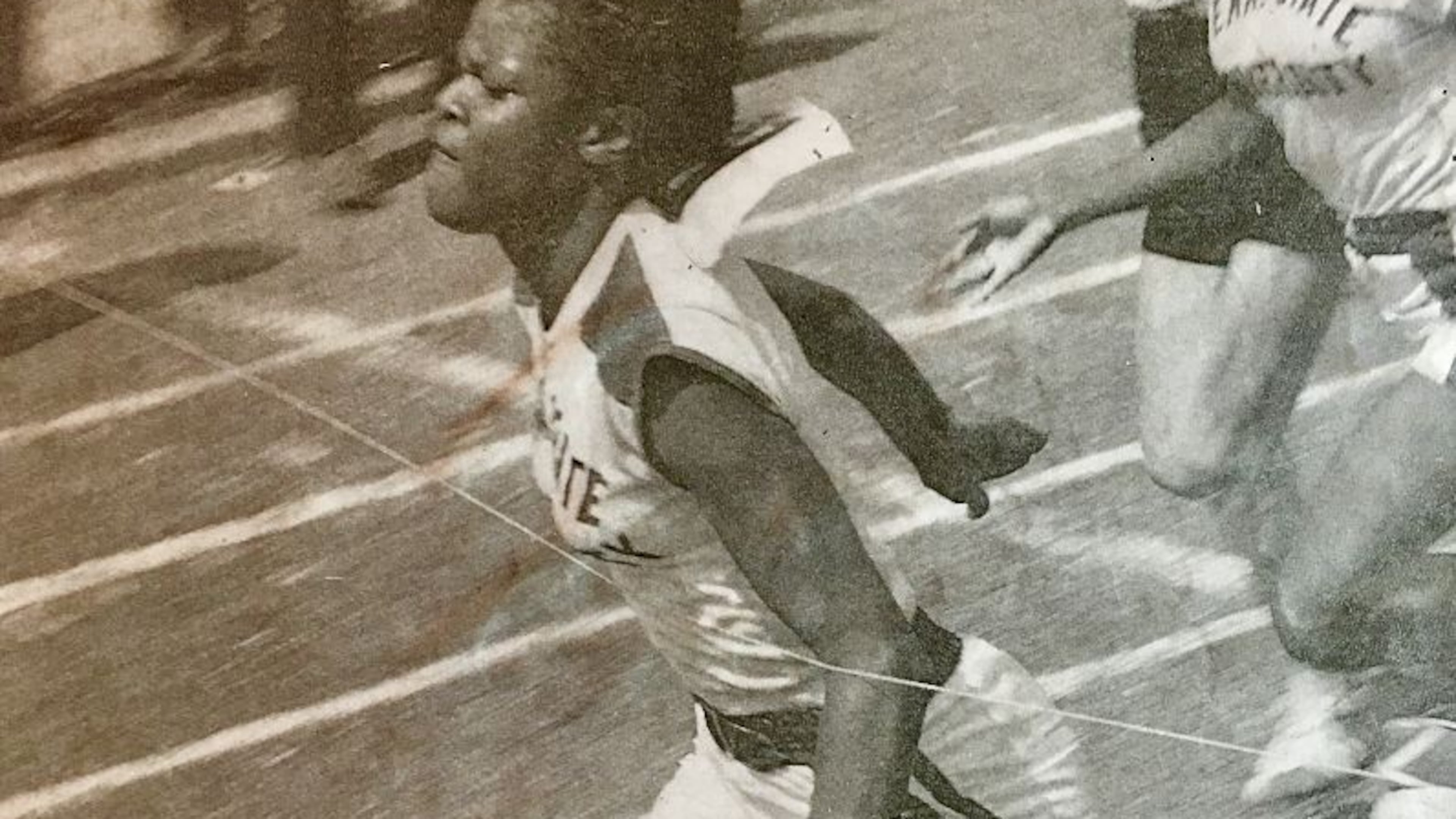 Isabelle Daniels was probably the fastest woman sprinter in the U.S. in her youth. When she retired as an amateur in 1959 she still held a world record in the 50-yard dash.