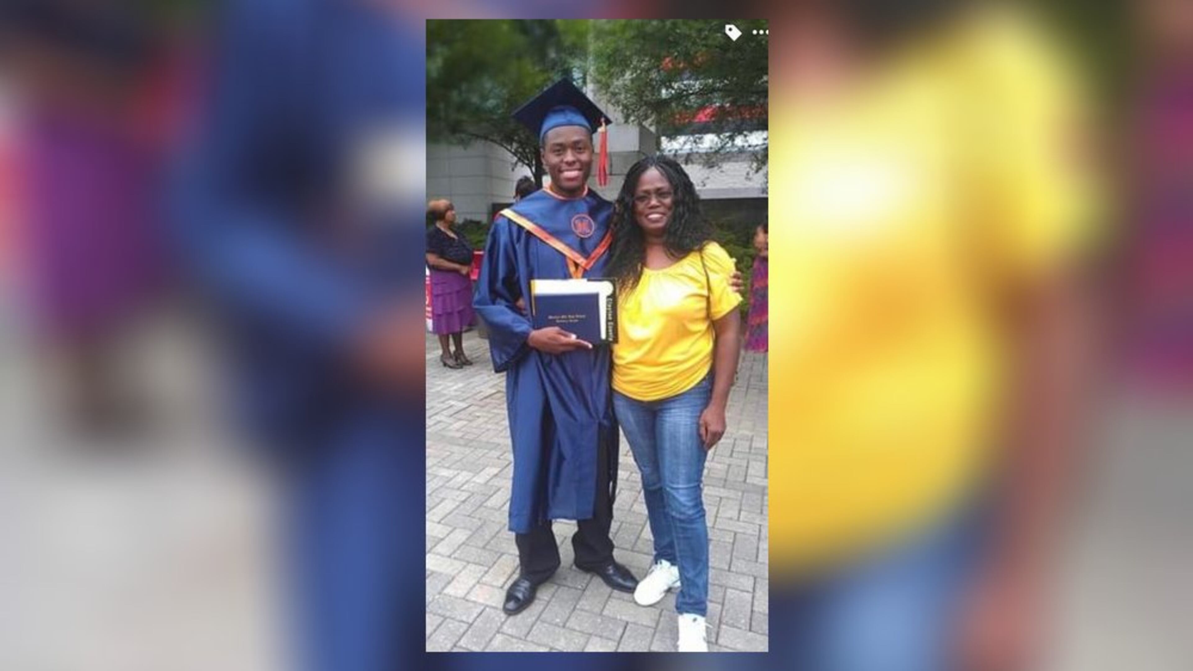 Robert Andrews, who graduated from Clayton State in 2018.