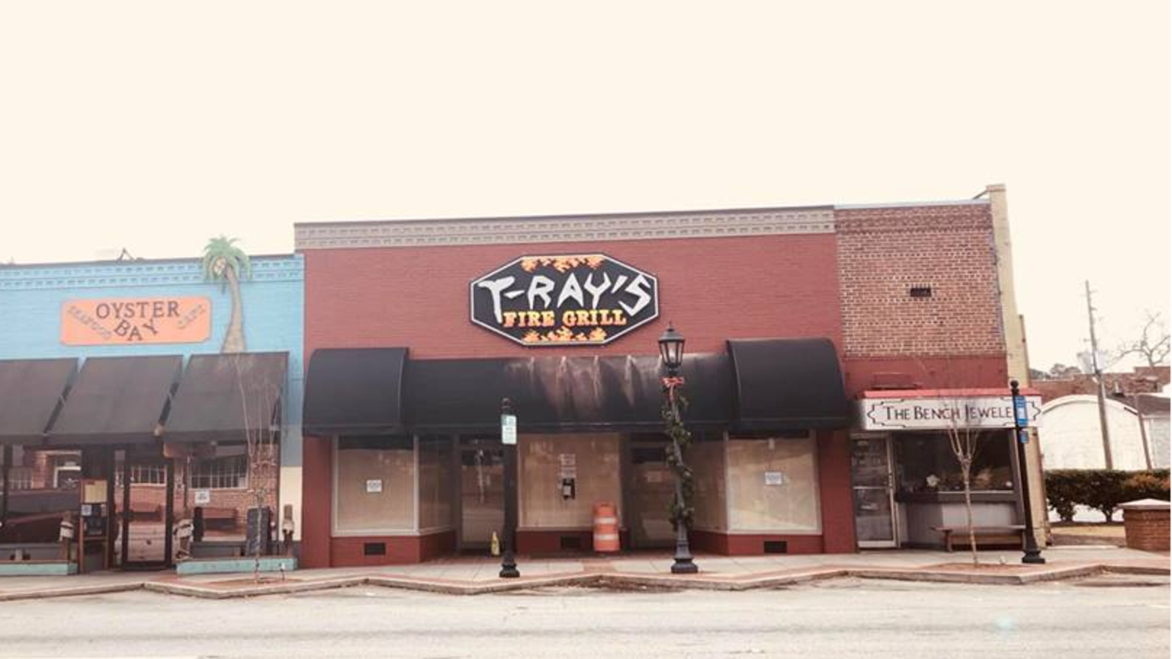 T-Ray's Fire Grill is preparing to open in downtown Lawrenceville.