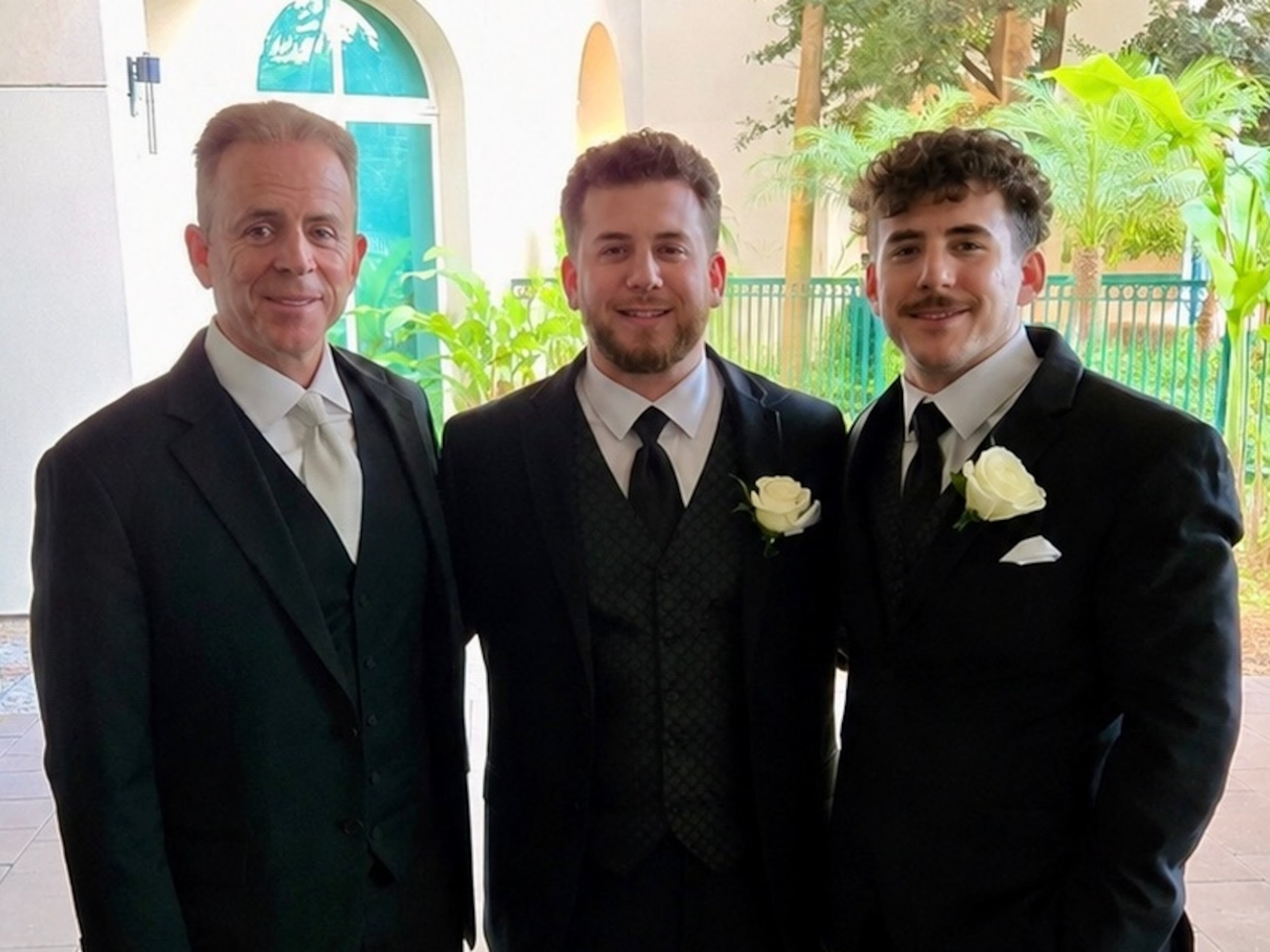 Steve Krause (left) pictured with his sons. (Courtesy of Steve Krause)