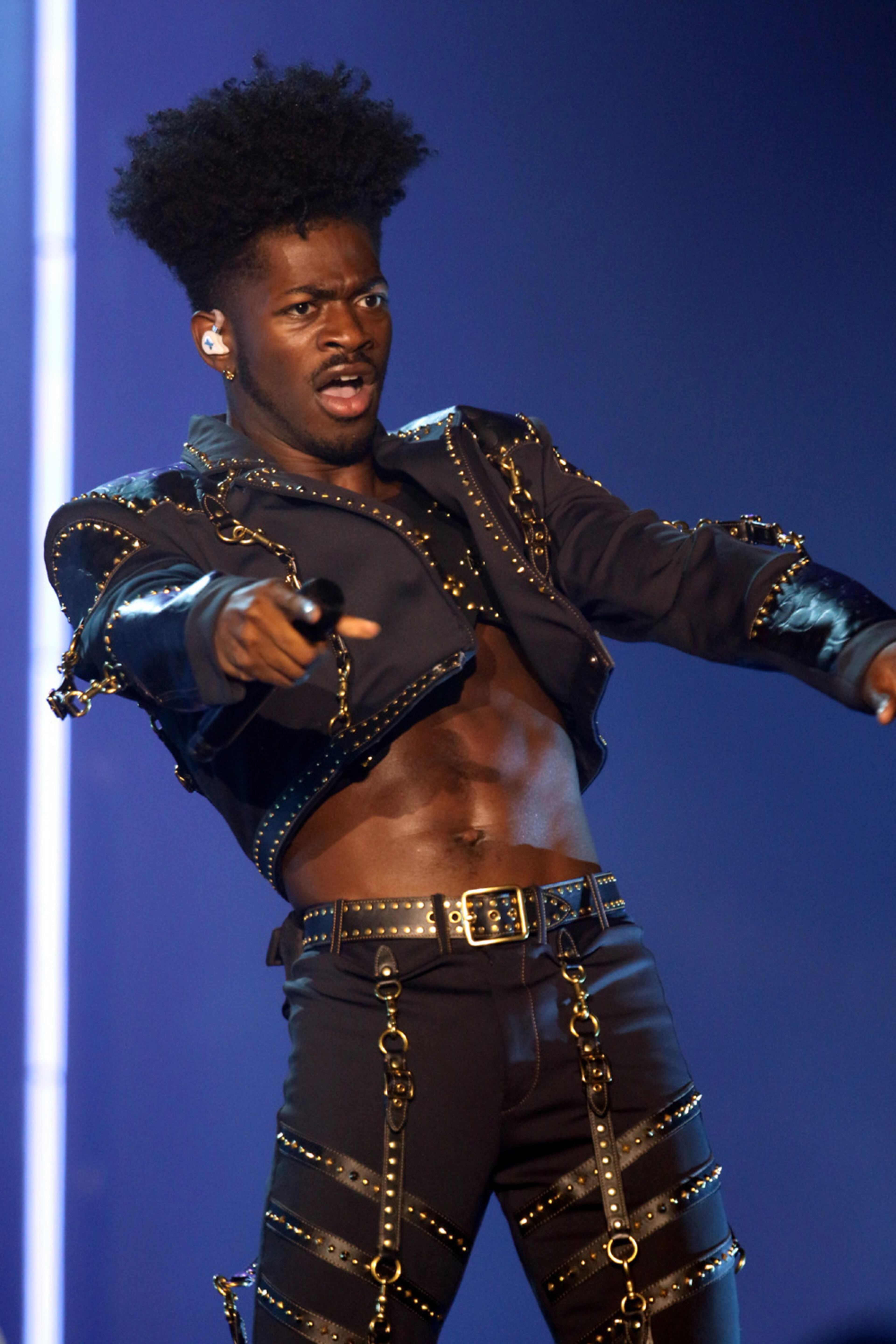 Atlanta native Lil Nas X played the first show of a two-night run in his hometown on Tuesday, Sept. 27, 2022, at the Coca-Cola Roxy Theatre. The Long Live Montero Tour hits the stage again Wednesday night at the Roxy in The Battery Atlanta. Robb Cohen for the Atlanta Journal-Constitution