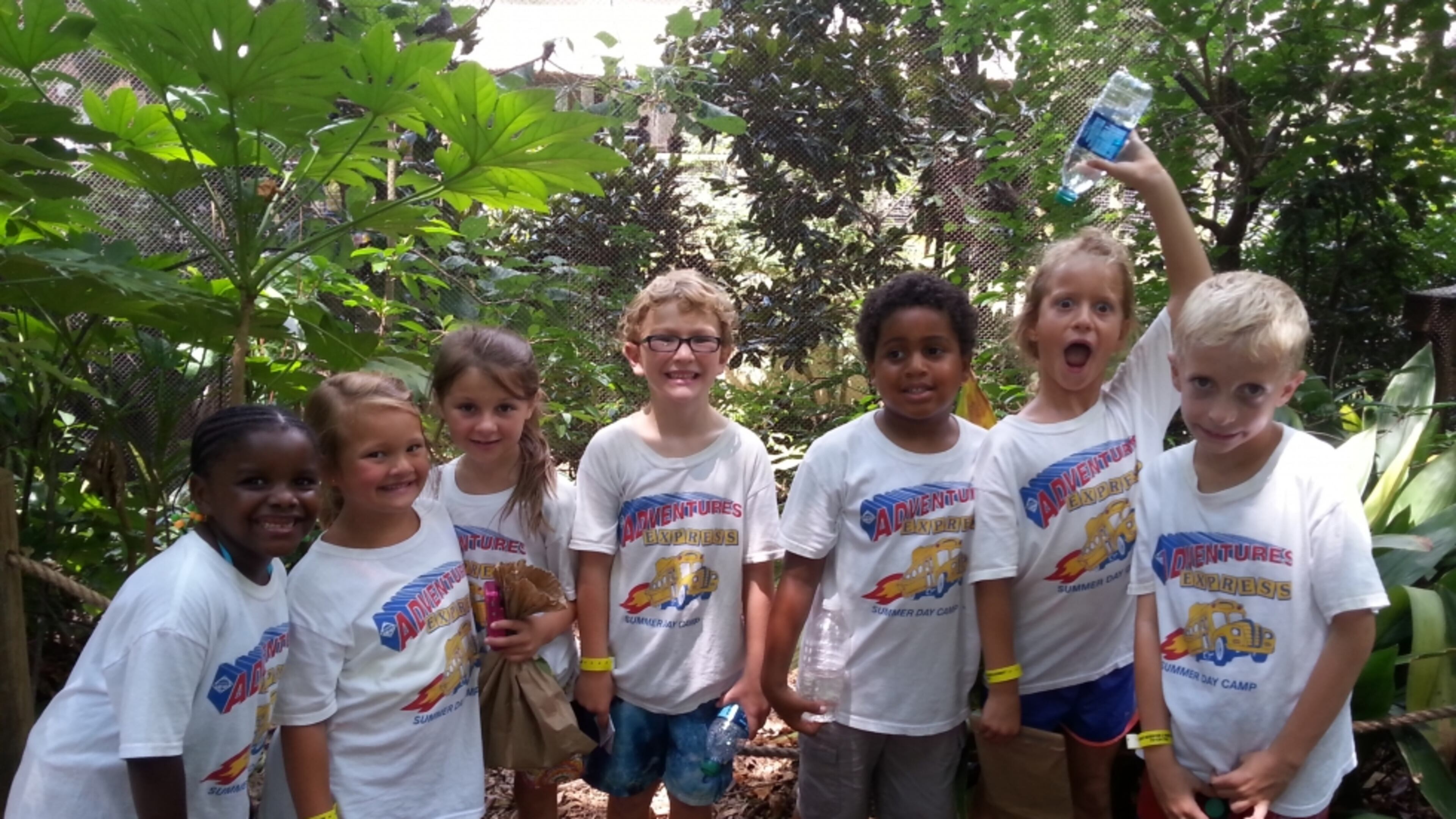 Young summer campers in the Adventures Express program of the Cherokee County Recreation and Parks. The county is seeking a $2,400 grant to support a summer college intern who will implement a children's fitness program. CHEROKEE COUNTY