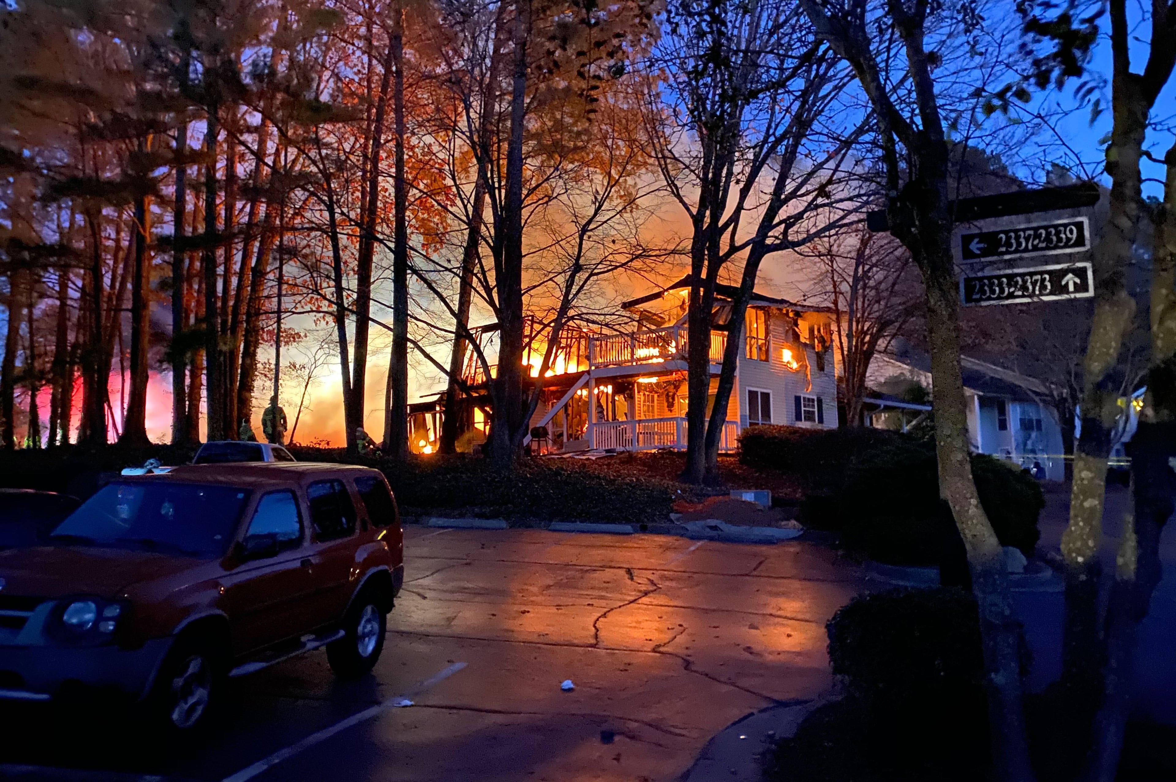 DeKalb Apt Fire