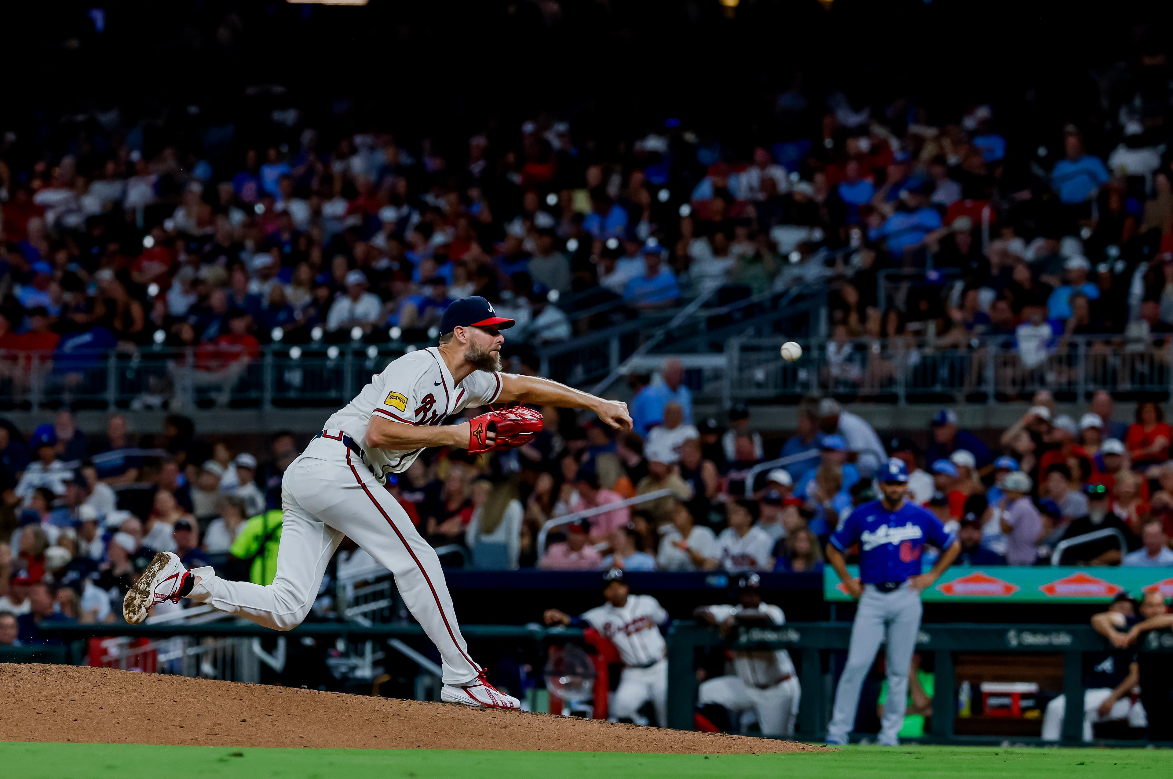 Dodgers Braves Baseball