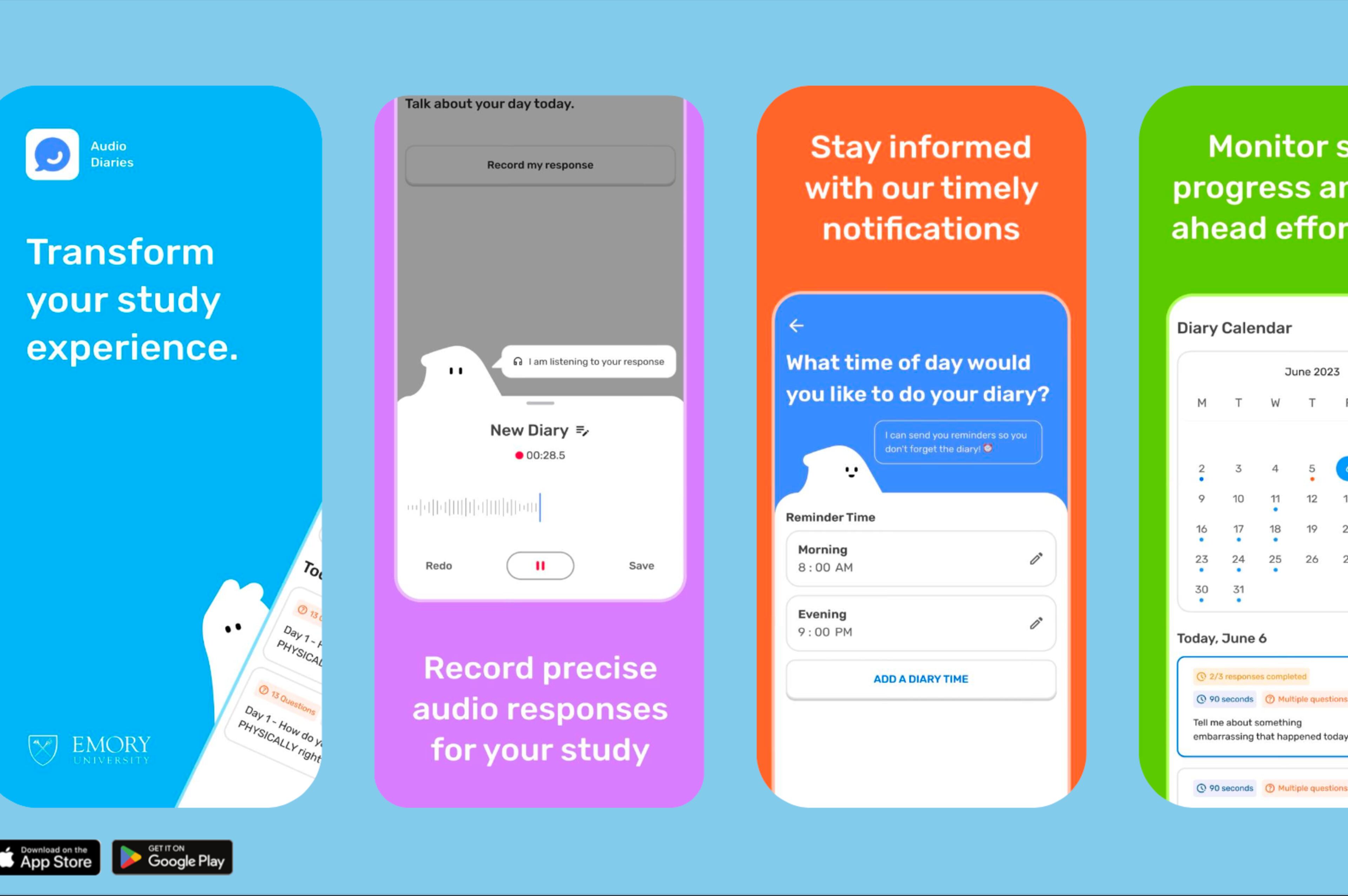 Emory voice study-app