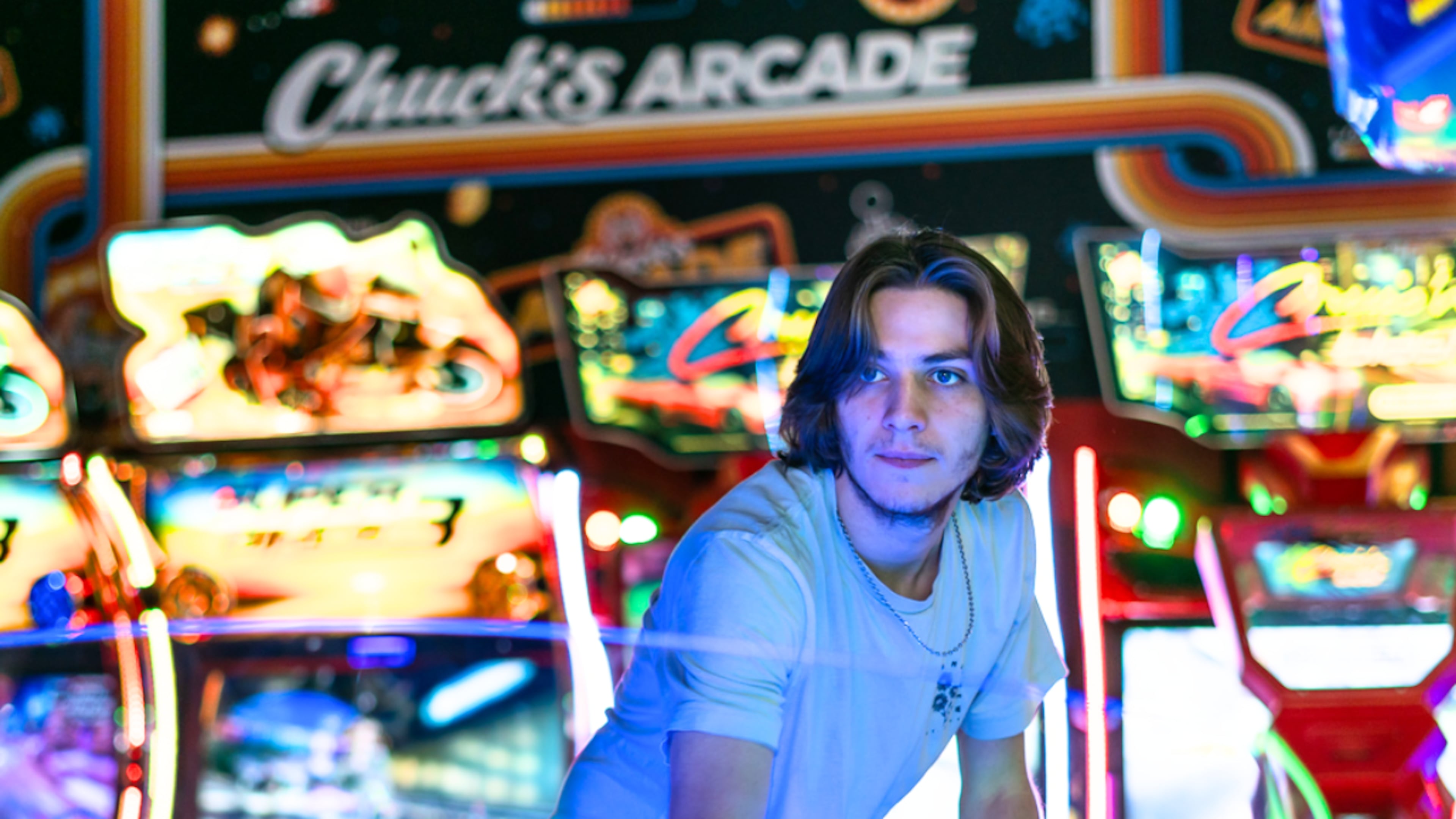 Chuck's Arcade features classic and new video games, as well as old favorites like Skee-Ball and air hockey. (Courtesy of CEC Entertainment)
