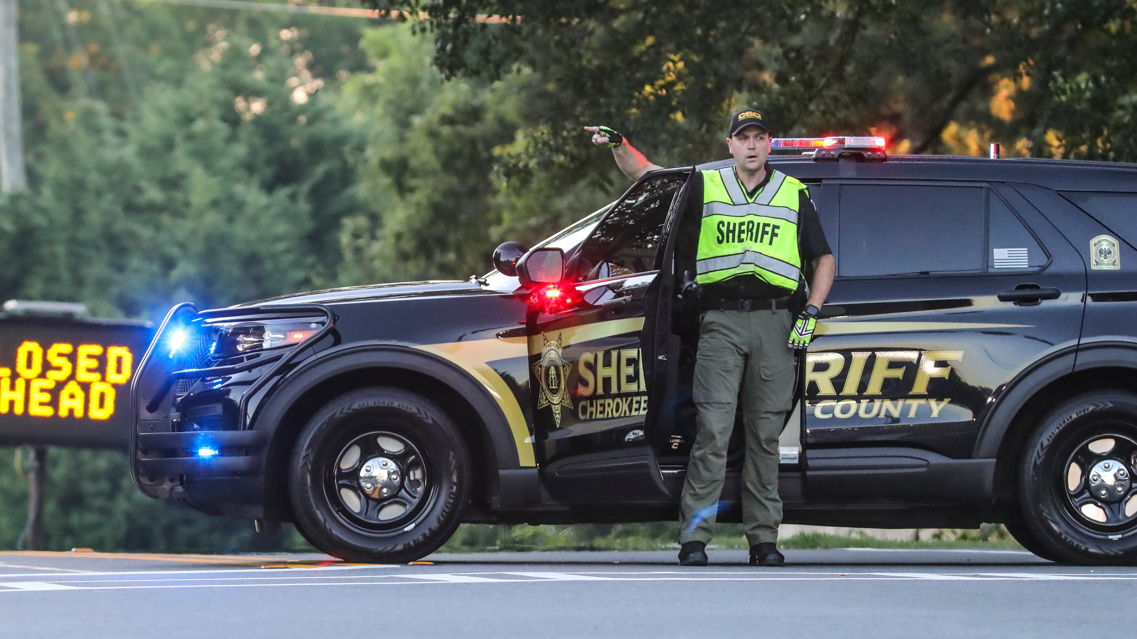 A spokesperson for the Cherokee County Sheriff's Office — represented by this file photo of a Cherokee vehicle from 2021 — said Sunday that misusing the license plate reader database is a serious breach of the public's trust that will not be tolerated. (John Spink/AJC 2021)