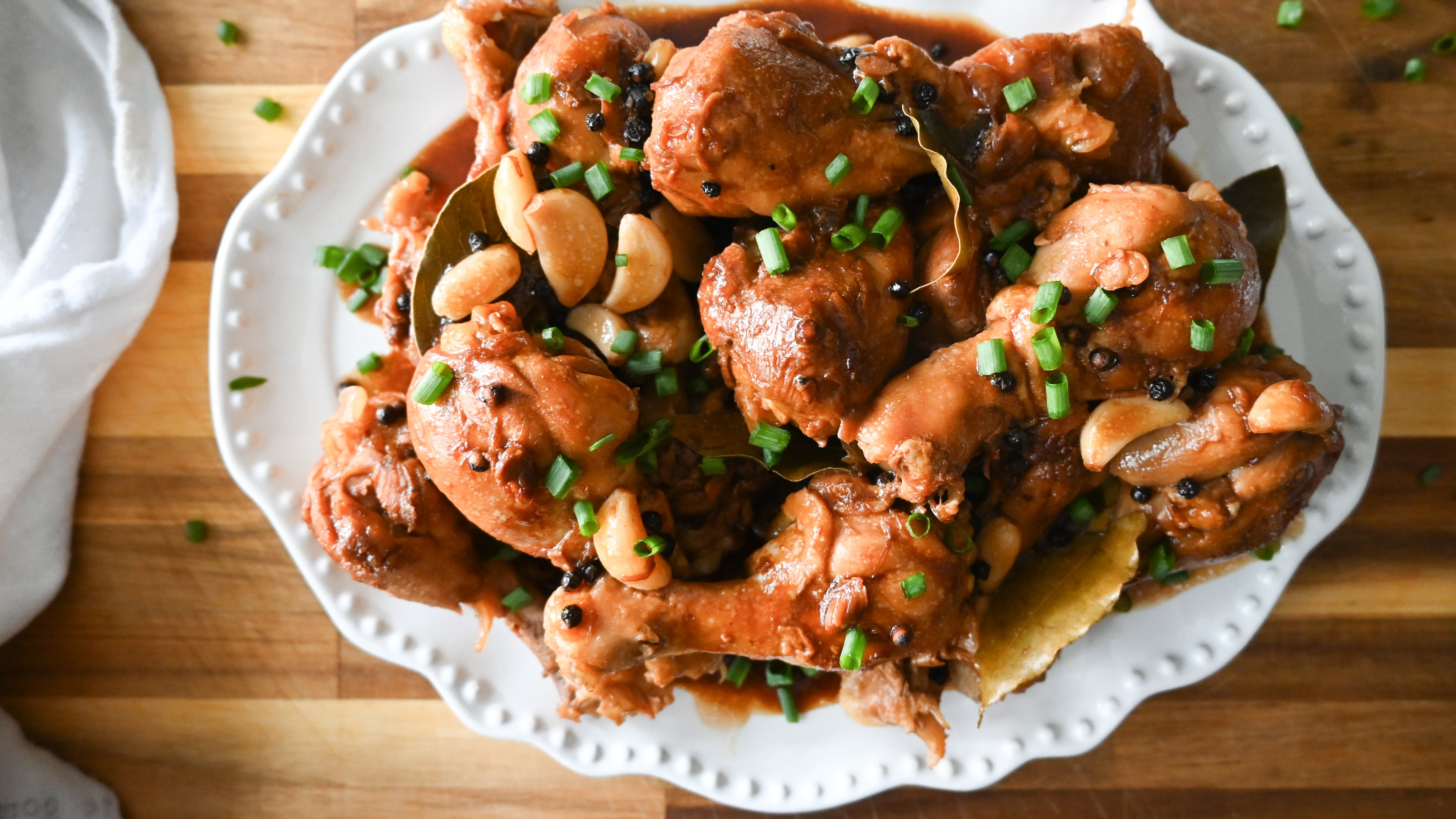 Make this quick version of chicken adobo. (Candy Hom for the AJC)