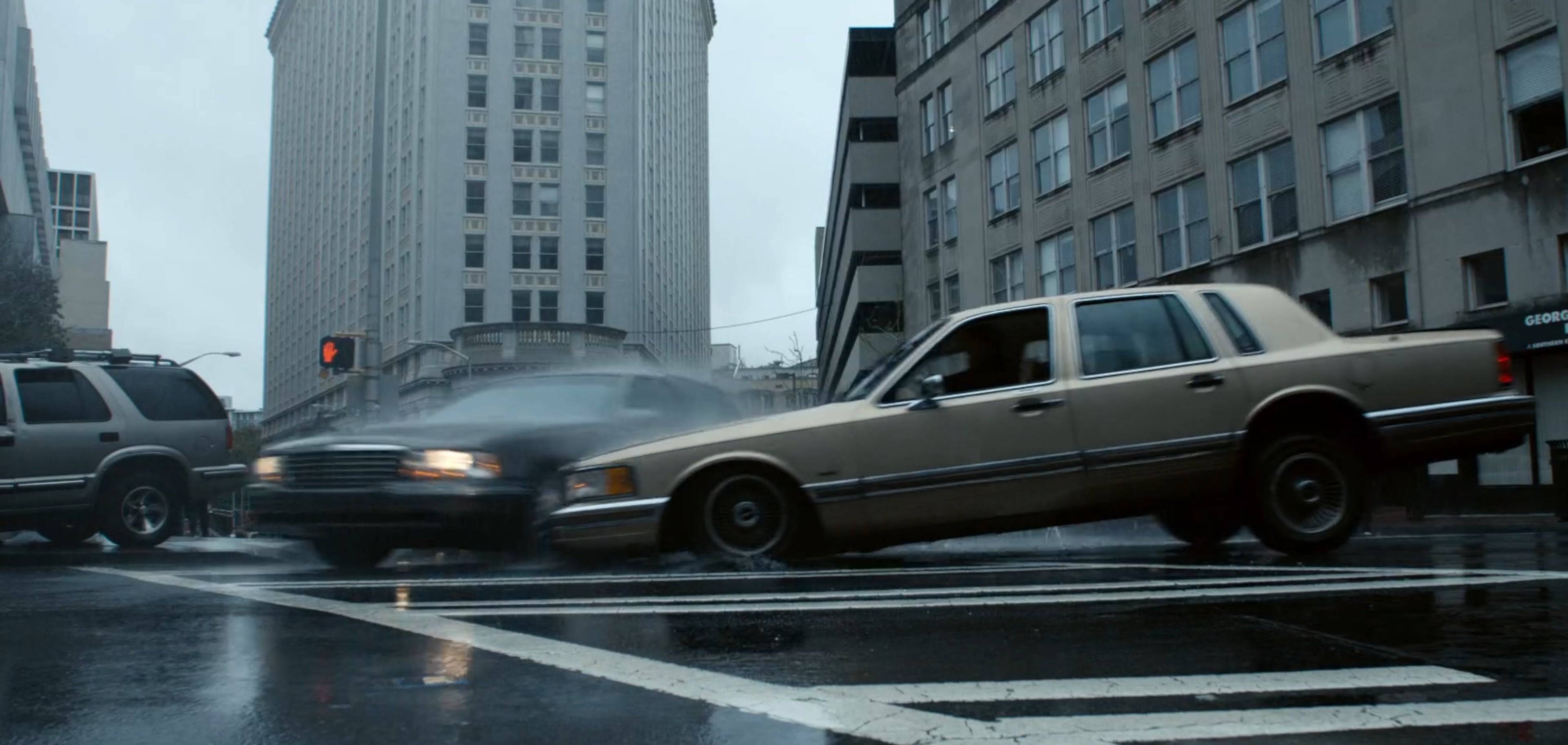 The Hurt Building in downtown Atlanta makes a backdrop early in the film "Zombieland." (Screenshot)